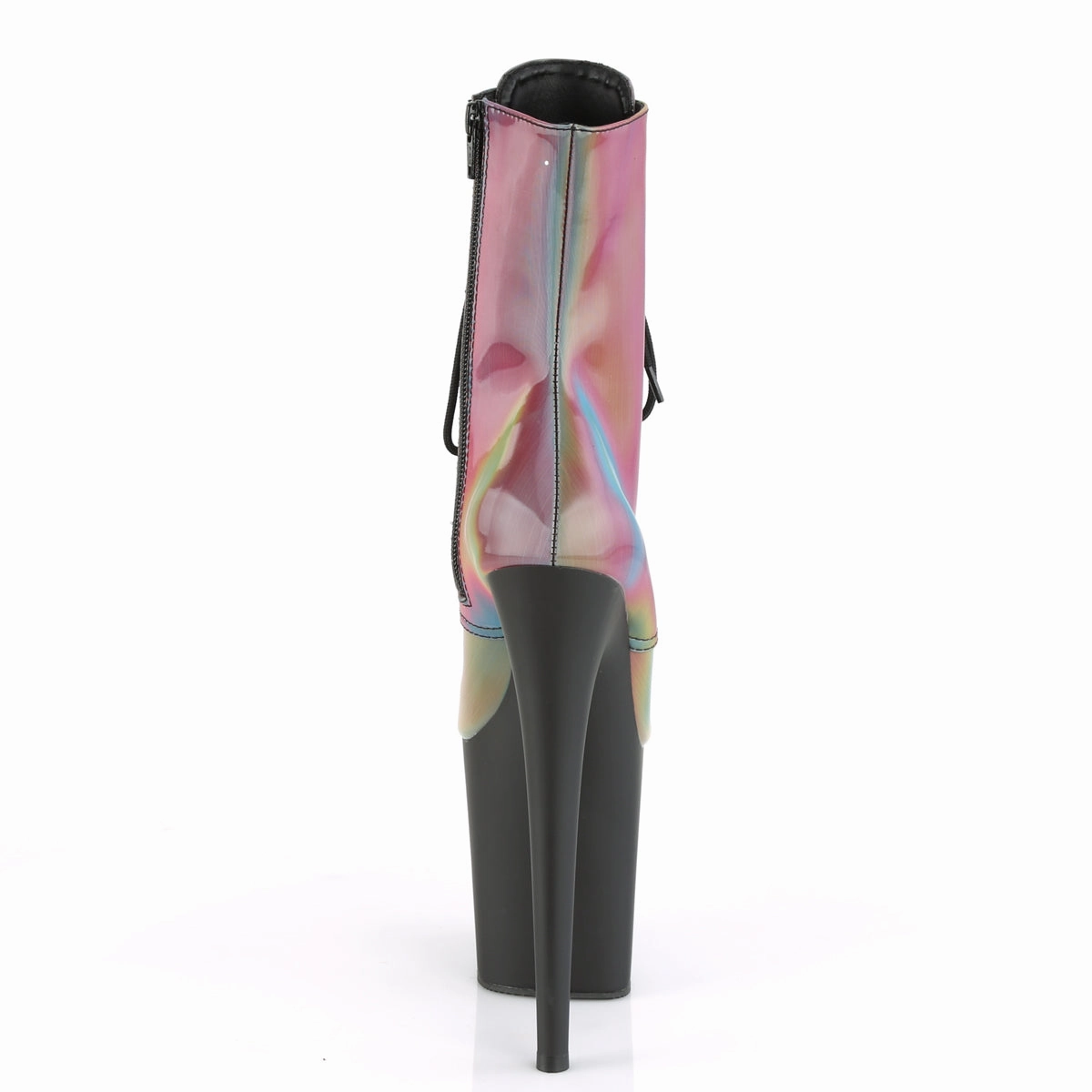 8 Inch Heel FLAMINGO-1020REFL Rainbow Reflective