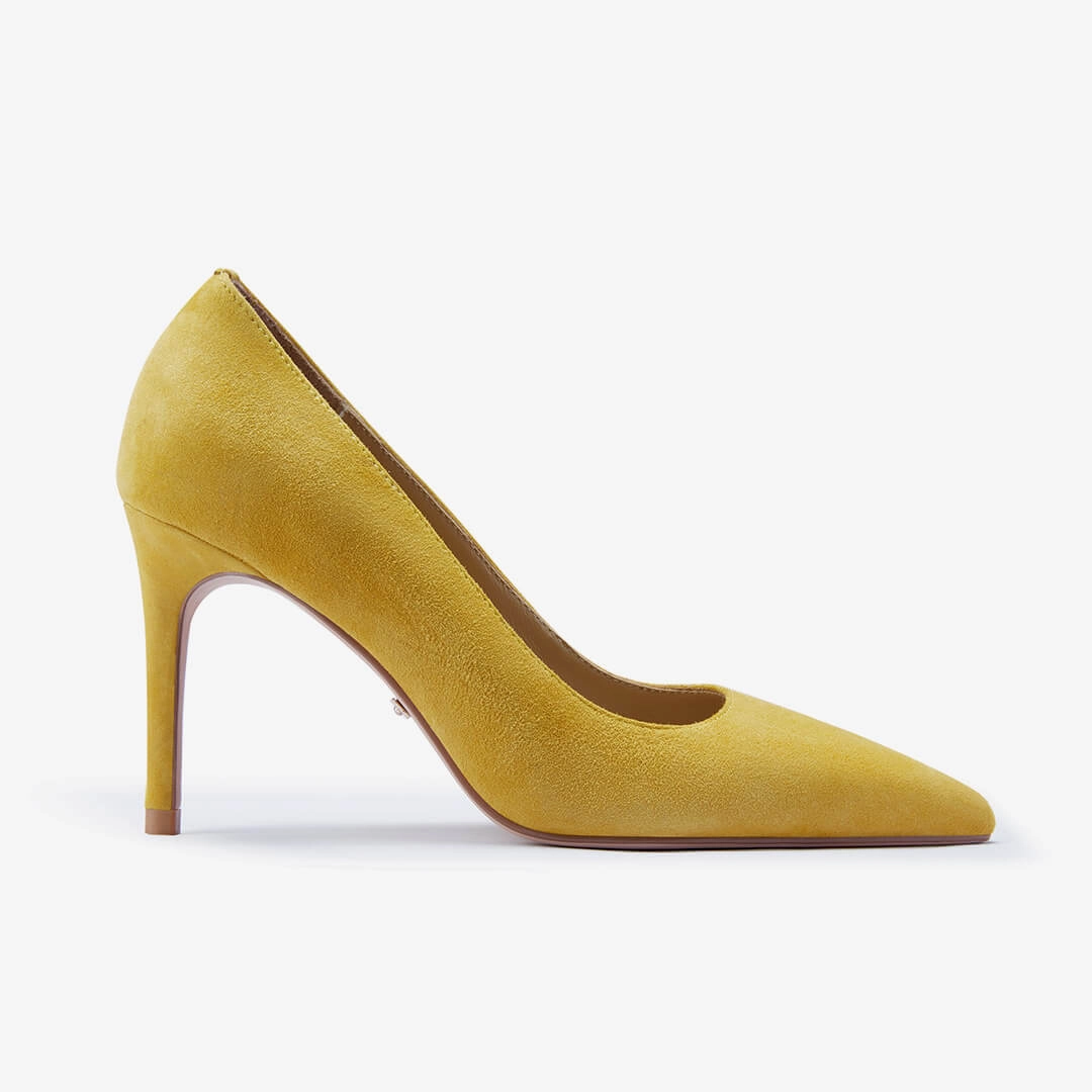 *Kayte - Mustard Suede Classic Pump