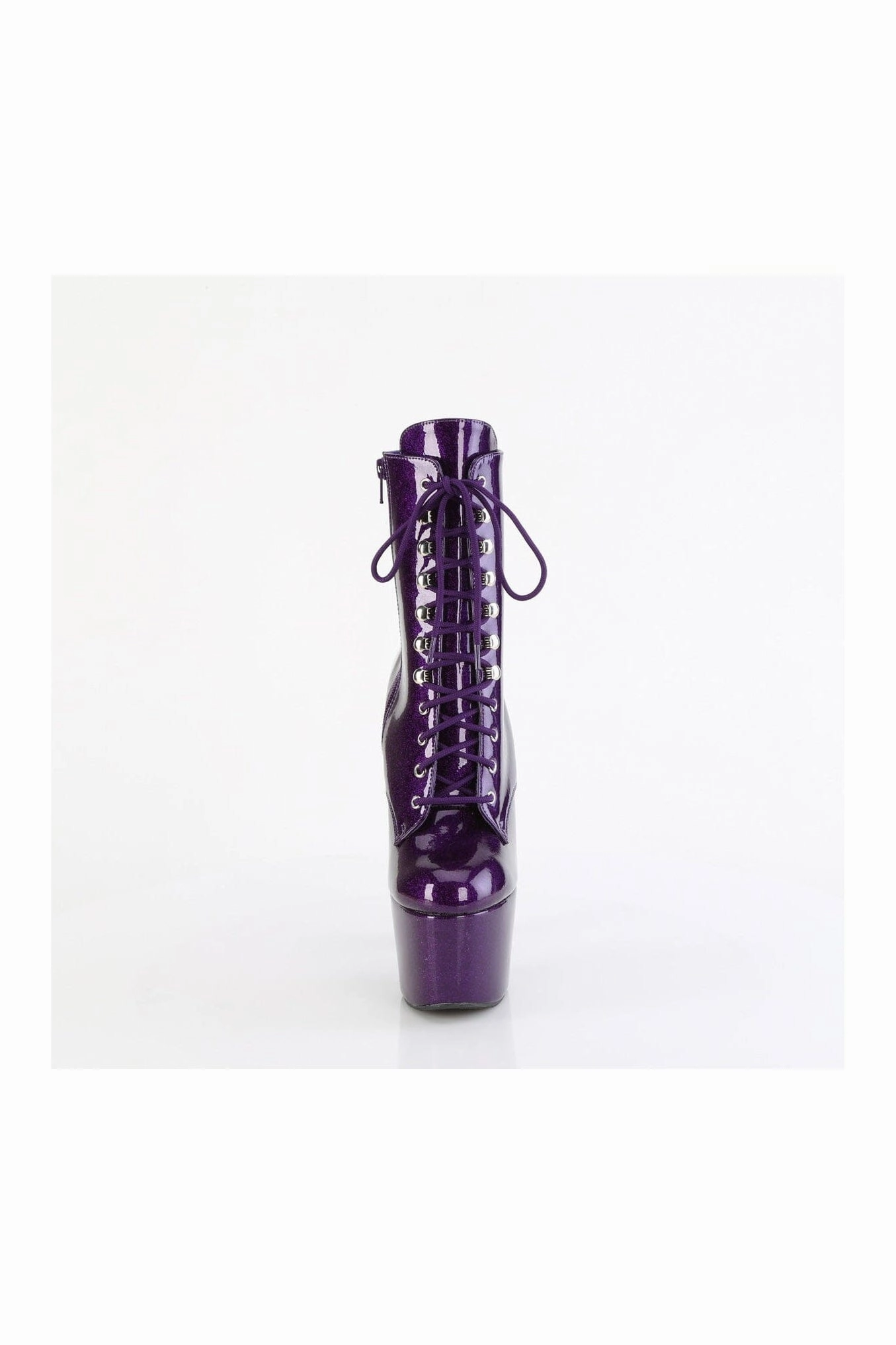 ADORE-1020GP Purple Patent Ankle Boot