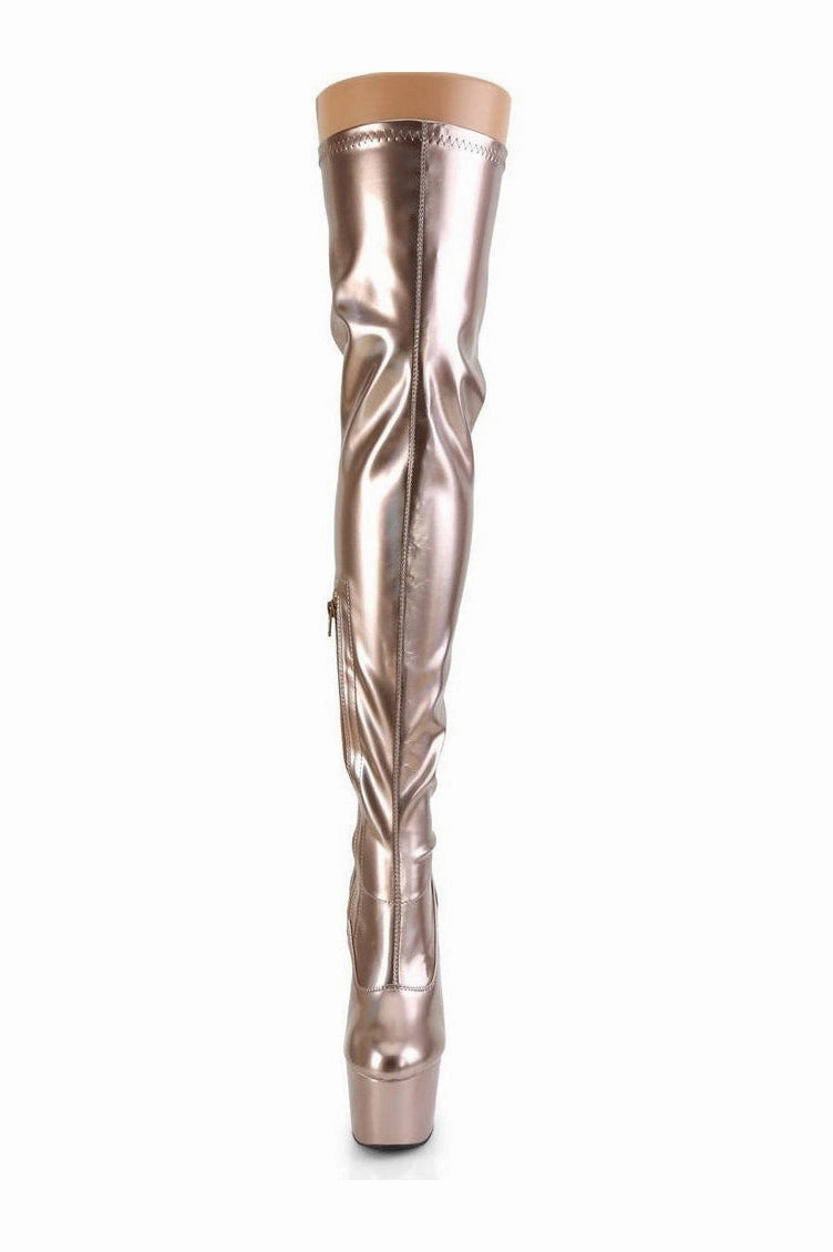 ADORE-3000HWR Exotic Boot | RoseGold Patent