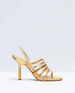 Aldridge Slingback Sandal - Gold Metallic Platino