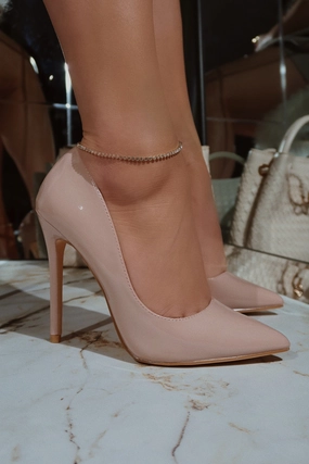 Alexandra High Heel Pumps - Nude