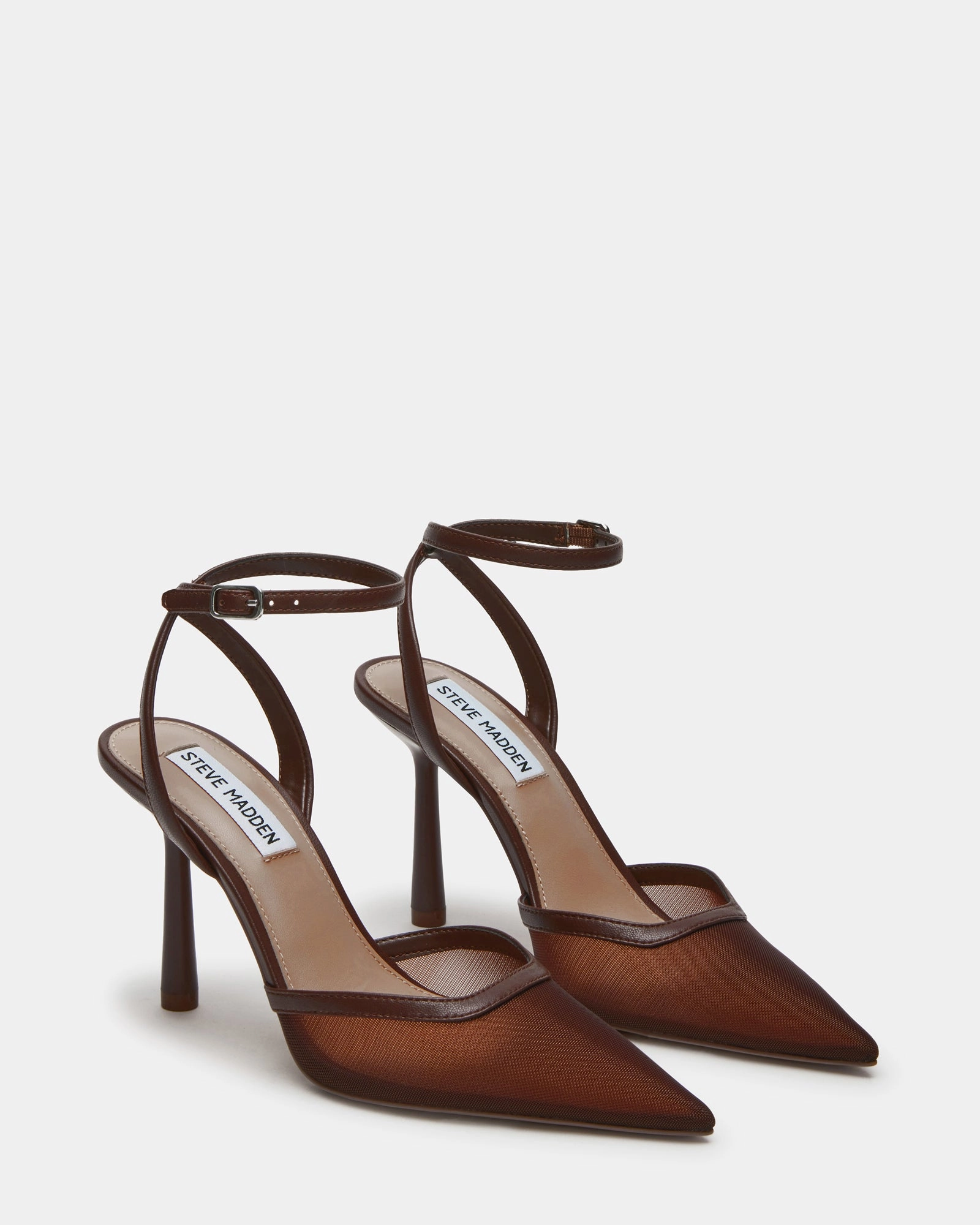 ALLIANCE HEEL AND PEACHY BAG BROWN MESH BUNDLE