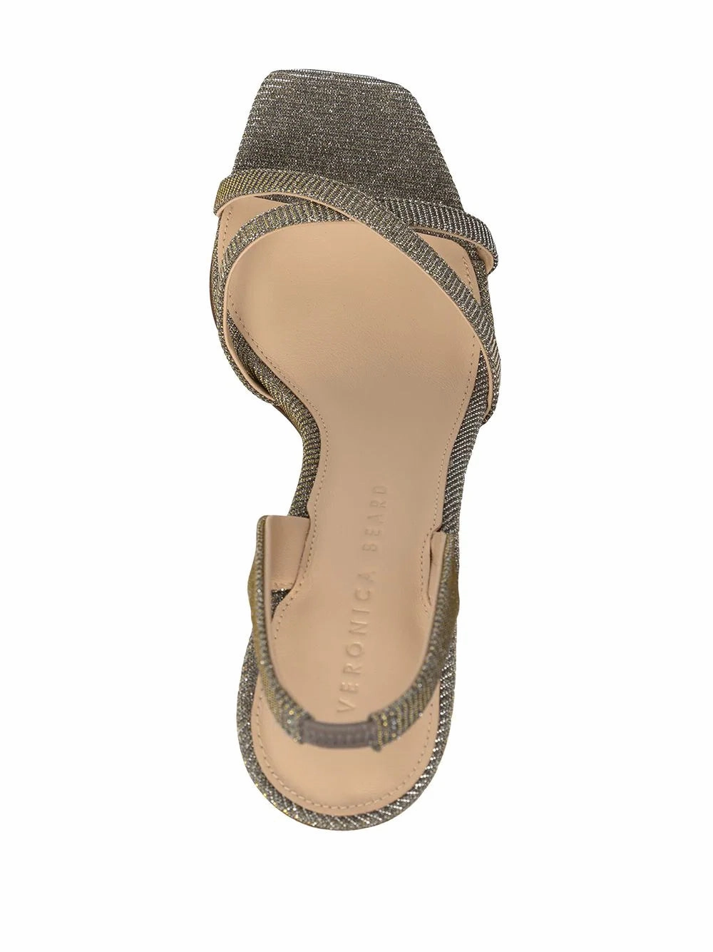 Analita Sandal - Silver Gold