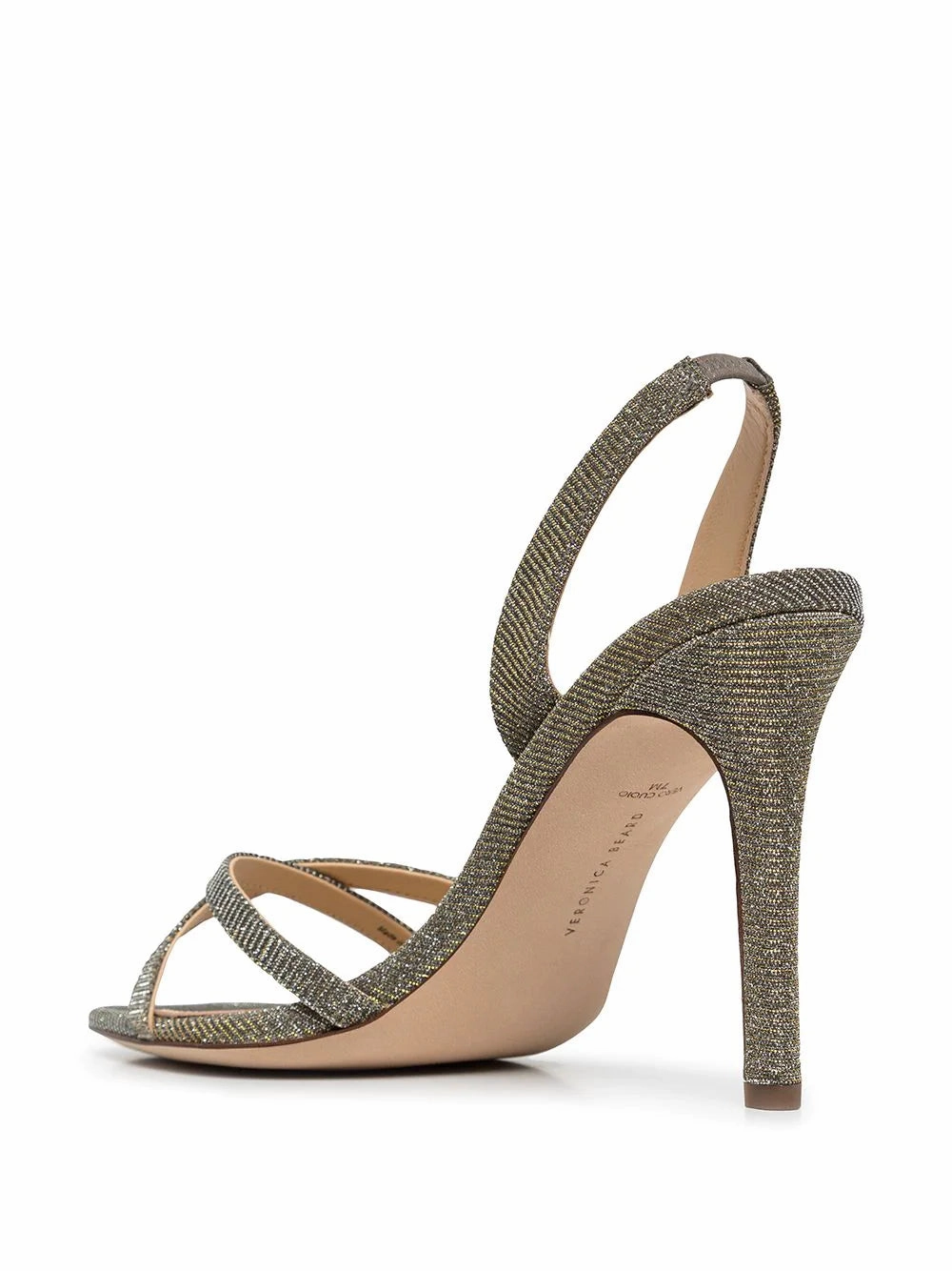 Analita Sandal - Silver Gold