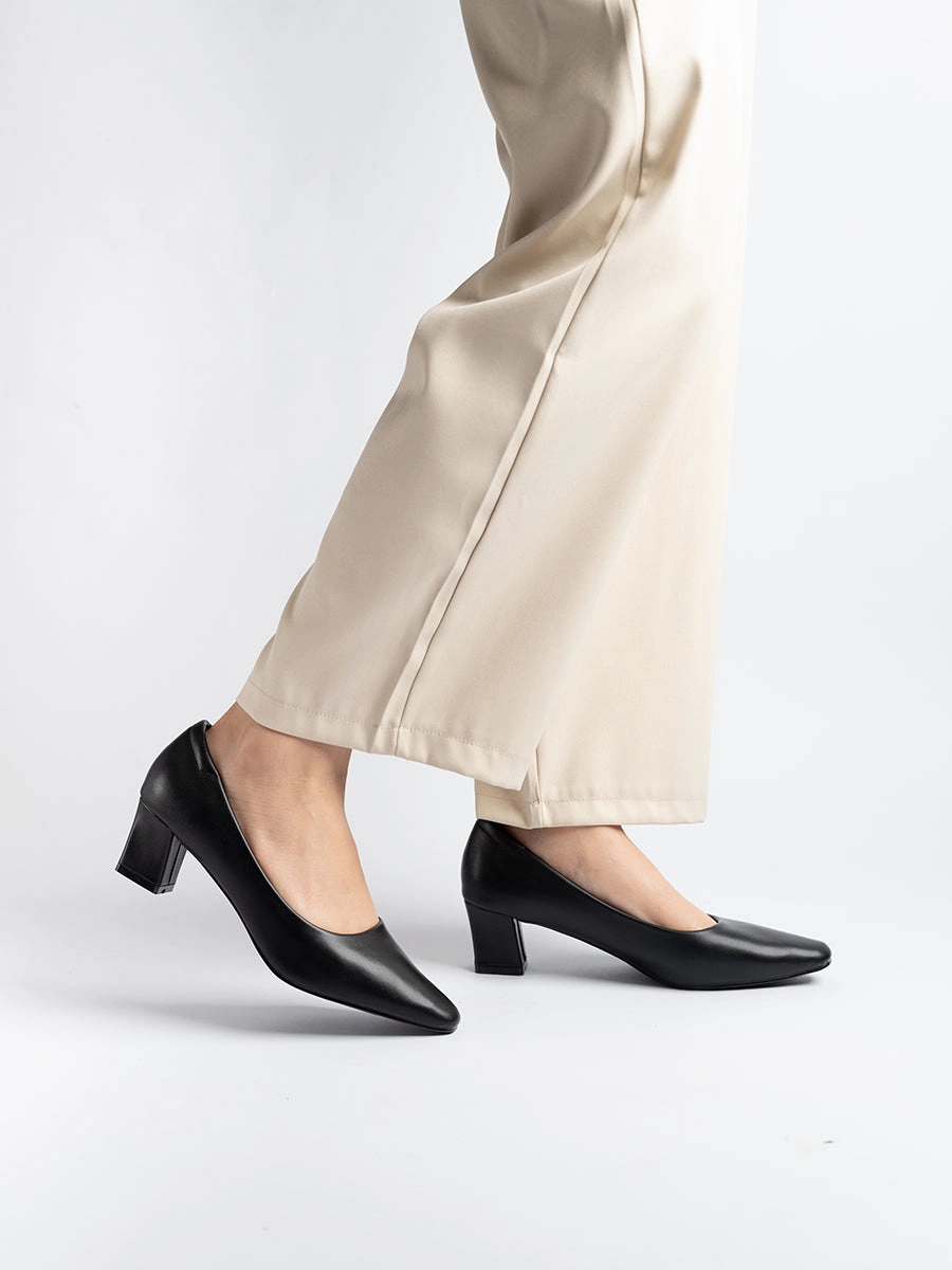 Bibi Square Pump Heels