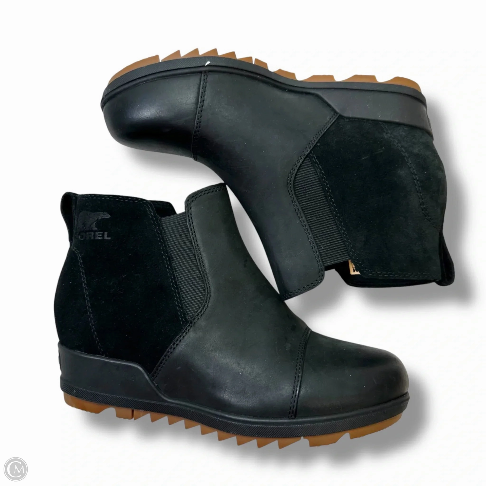 Boots Ankle Flats By Sorel In Black, Size: 6