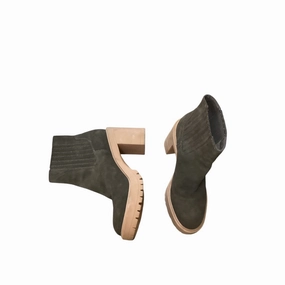 Boots Ankle Heels By Dolce Vita In Green, Size: 7.5