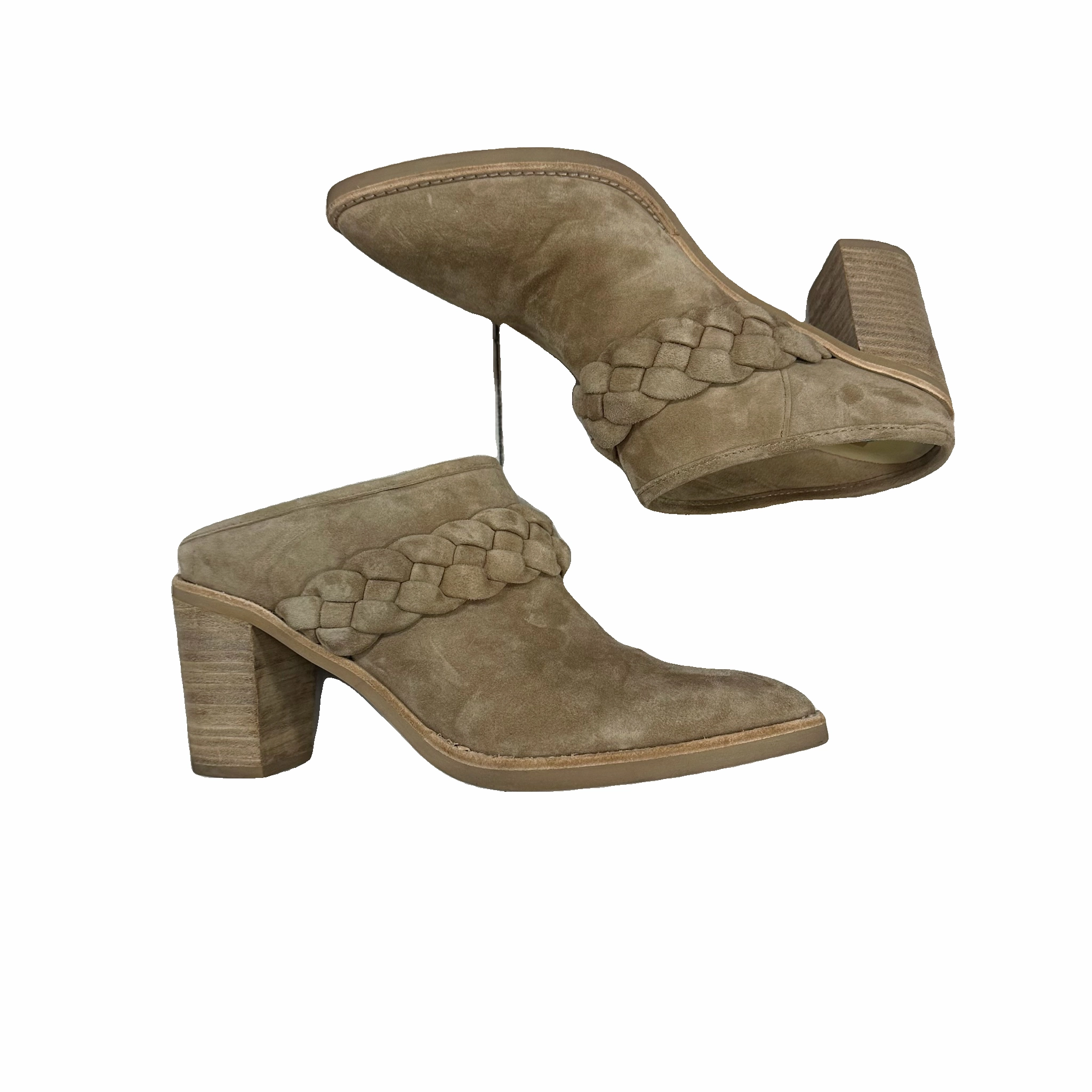 Boots Ankle Heels By Dolce Vita In Tan, Size: 7.5