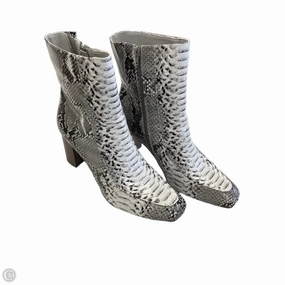 Boots Ankle Heels By Pierre Dumas In Grey, Size: 10