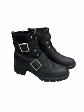 Boots Ankle Heels By Timberland In Black, Size: 9.5