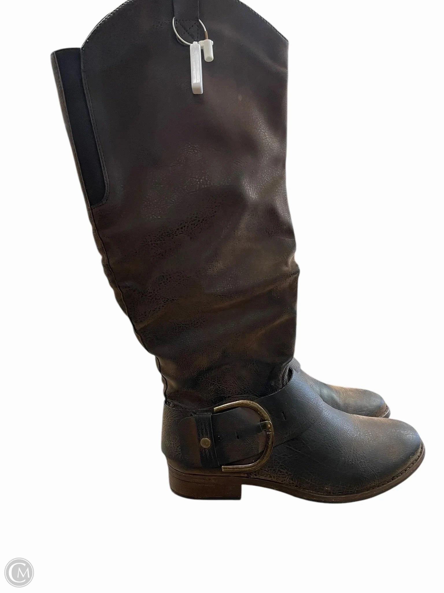Boots Knee Flats By Gh Bass And Co In Brown, Size: 8.5