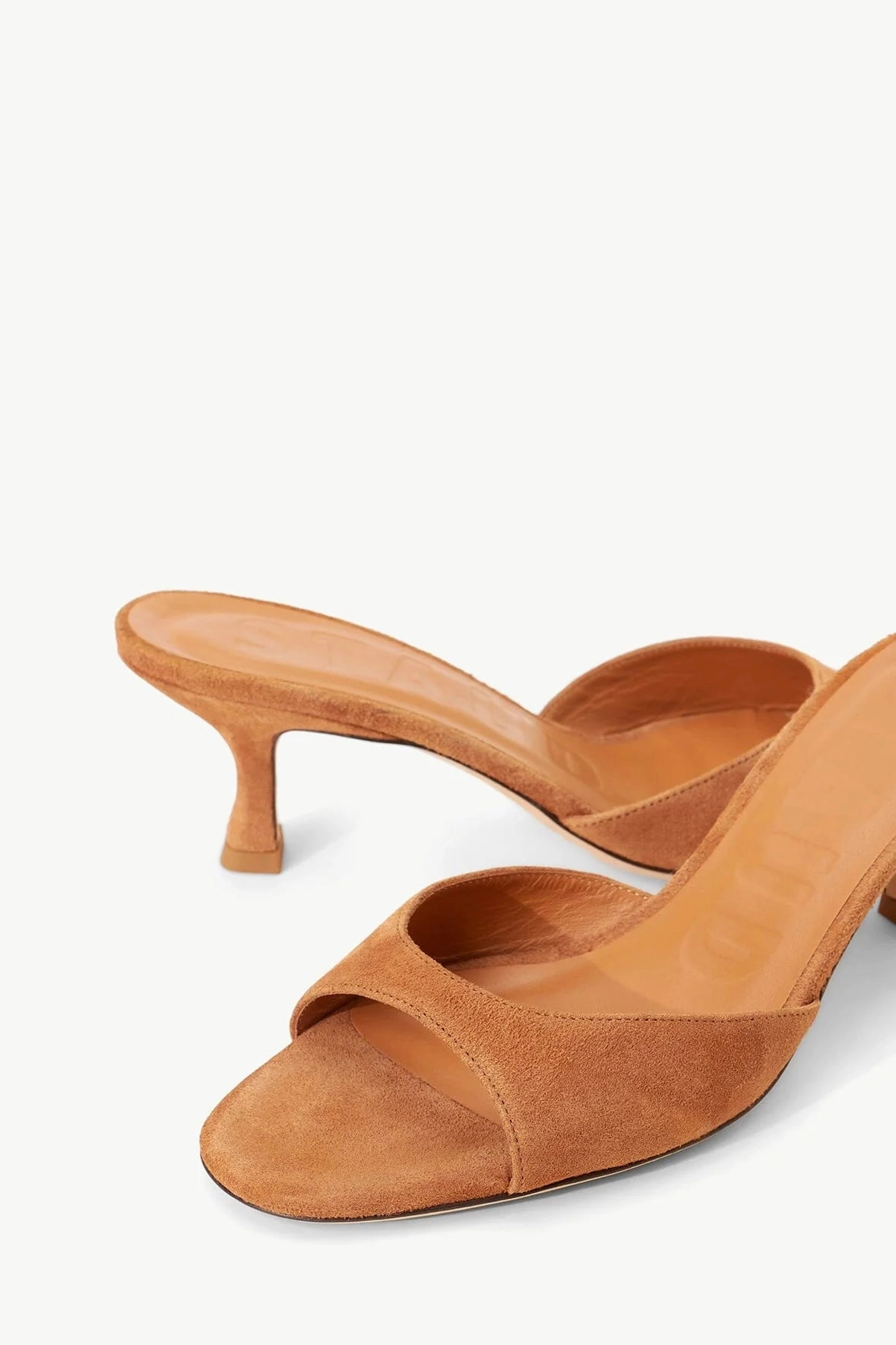 Brigitte Mule - Tan Suede