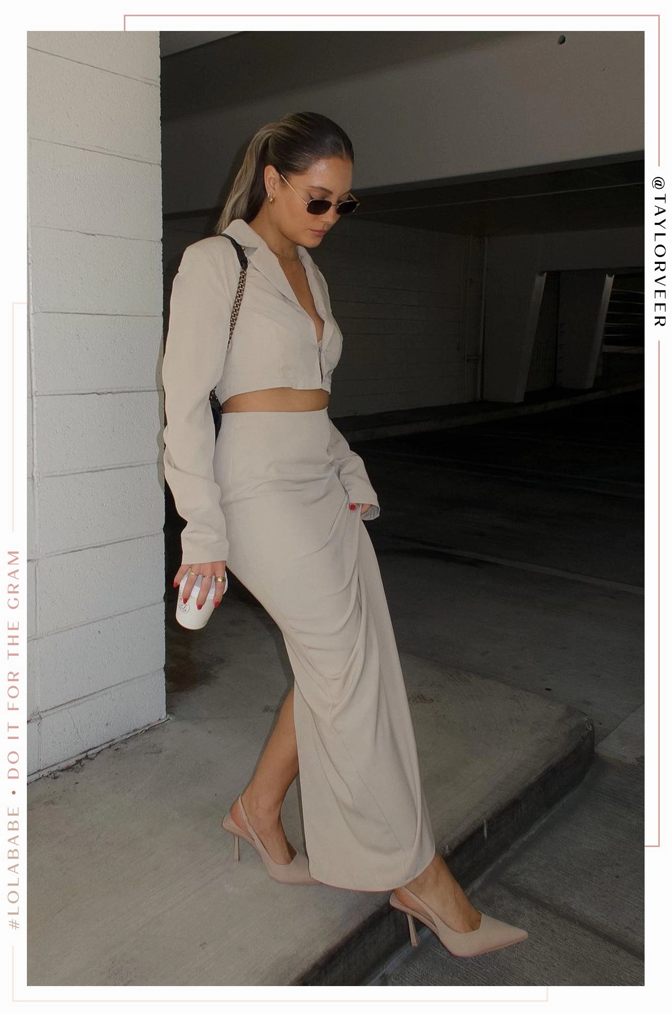 Caria Slingback Pumps - Nude
