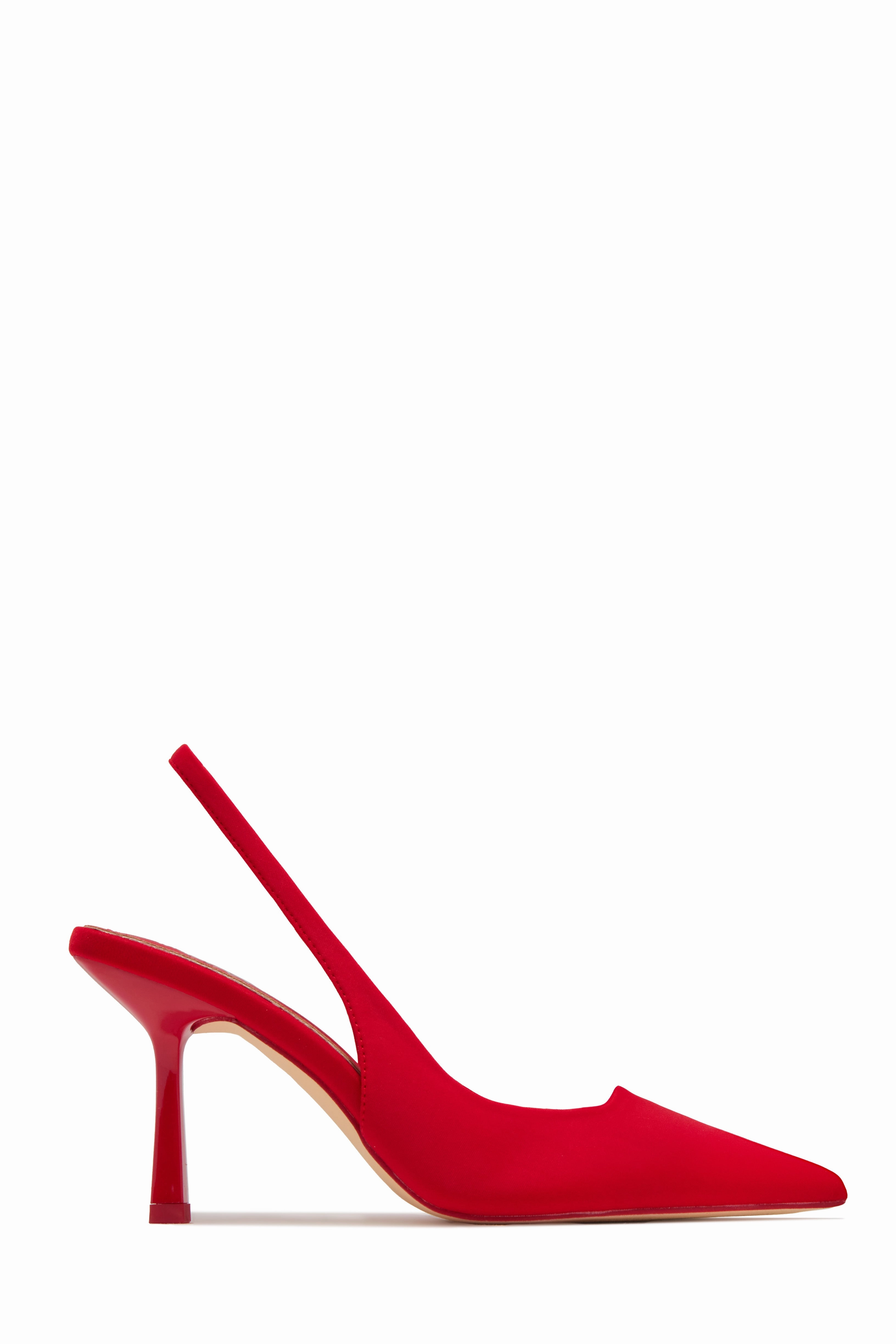 Caria Slingback Pumps - Red