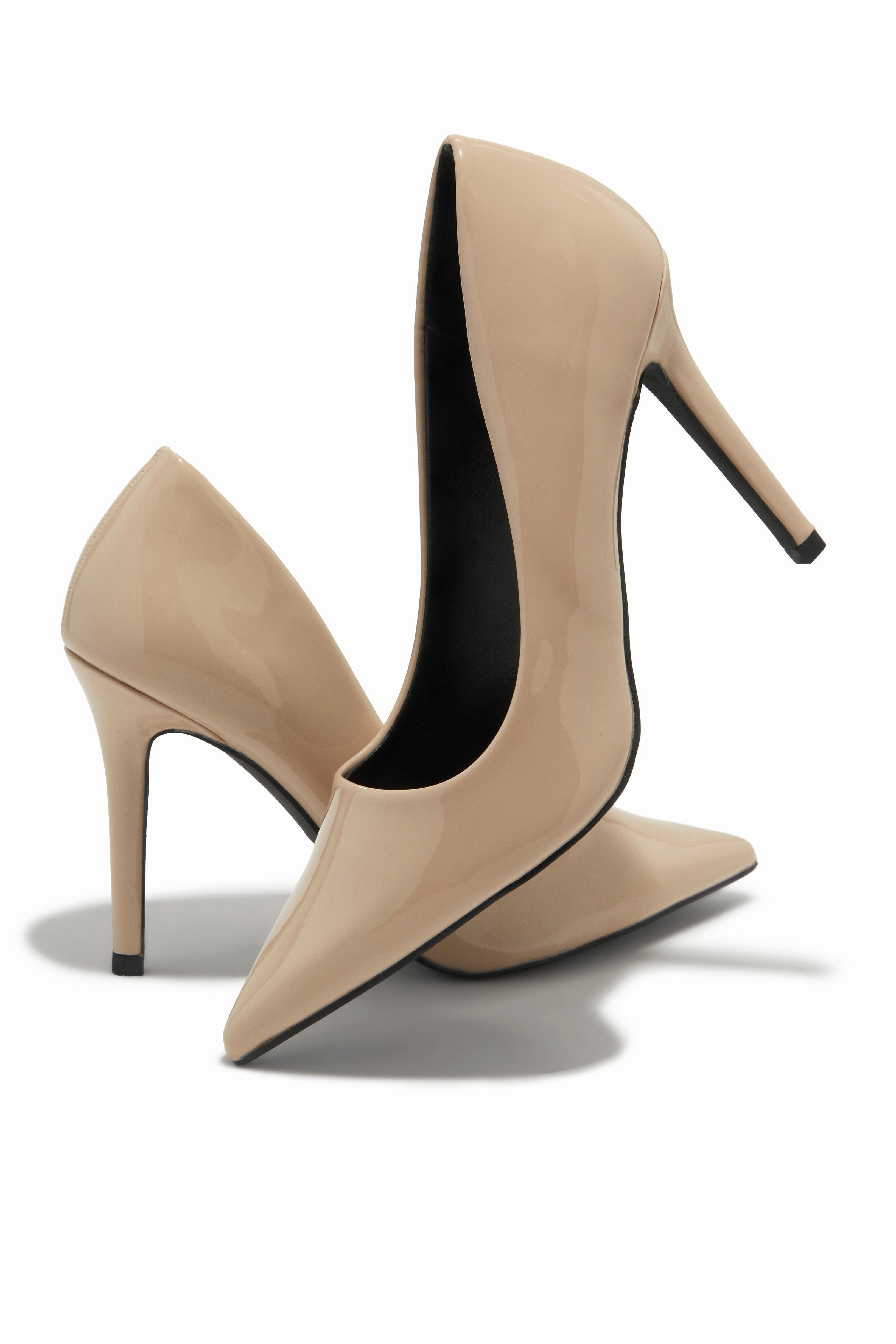 Carolina Pump Heels - Nude