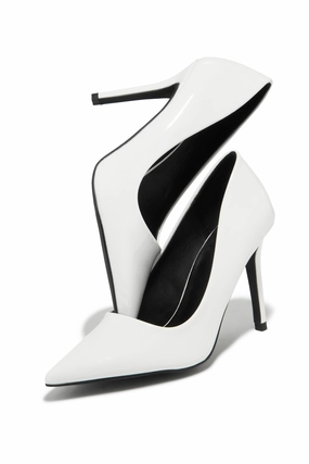 Carolina Pump Heels - White