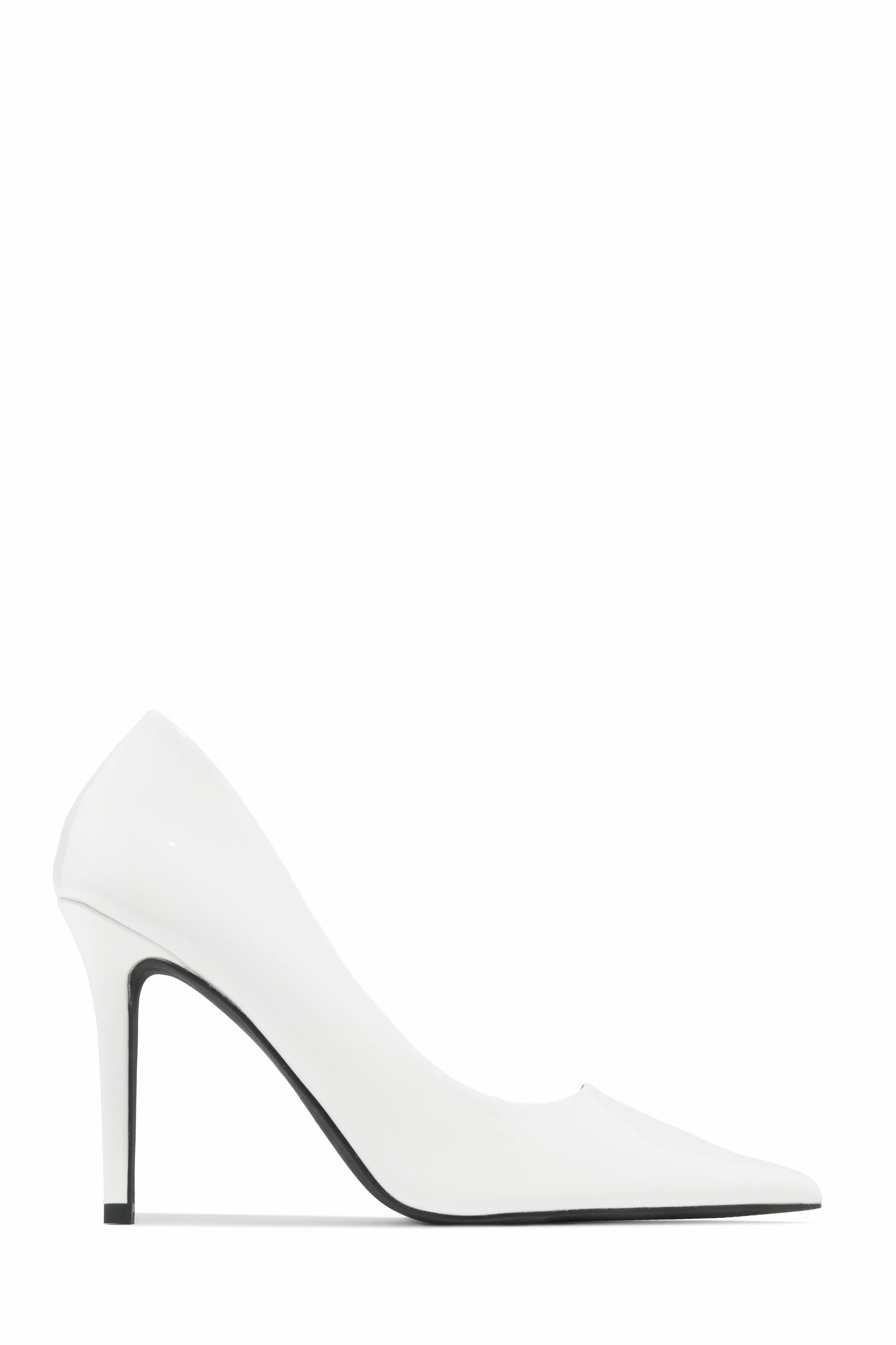 Carolina Pump Heels - White