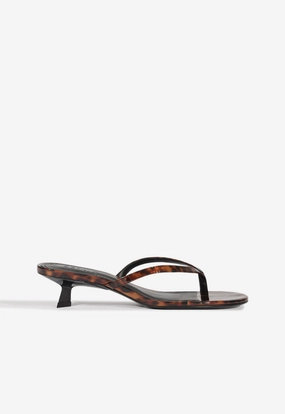 Carolyn Patent Sandal