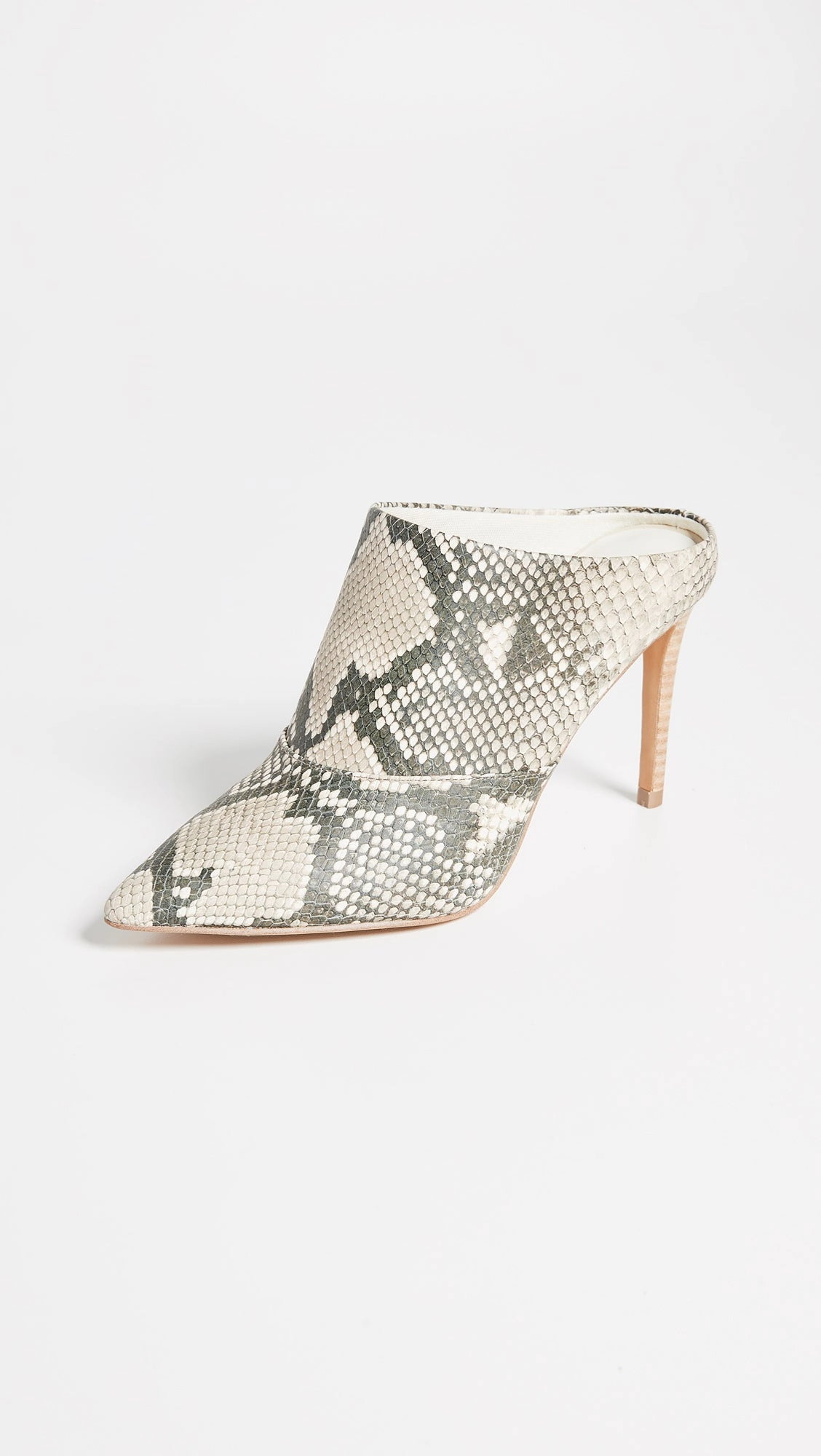 Cinda Point Toe Mule - Snake