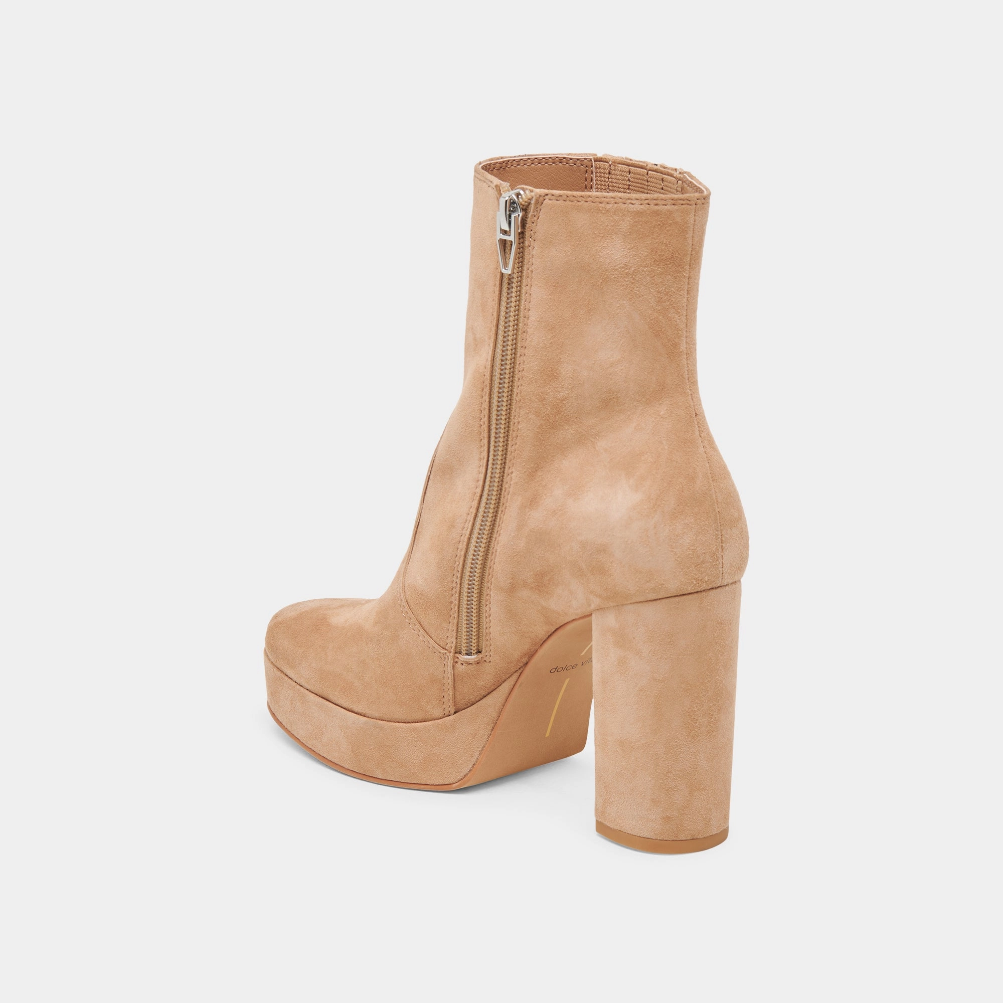 CINNY BOOTS CAMEL SUEDE