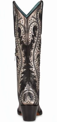 Corral C3834 Black/Brown Tall Western Boots