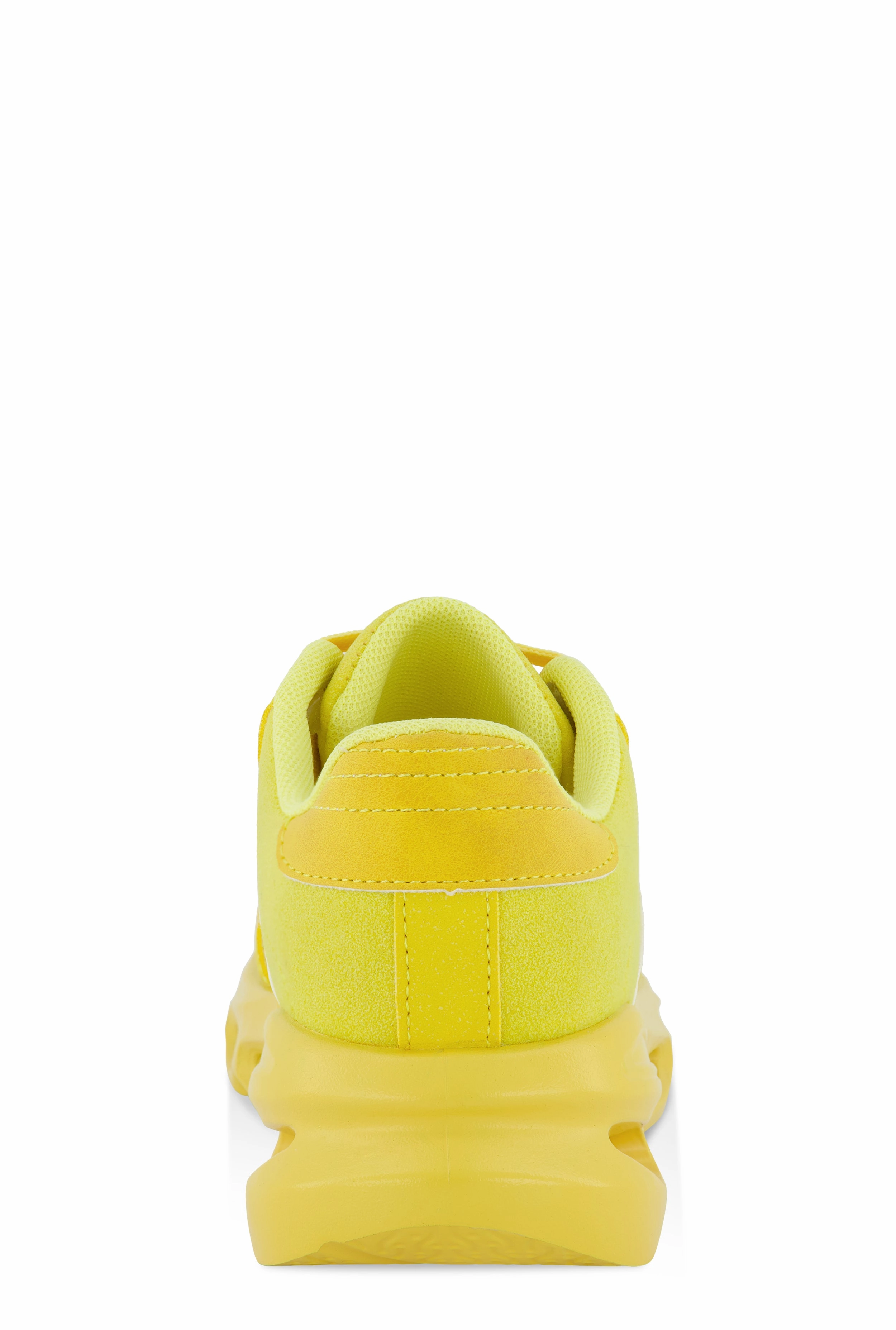 Cut Out Sole Lace Up Sneakers
