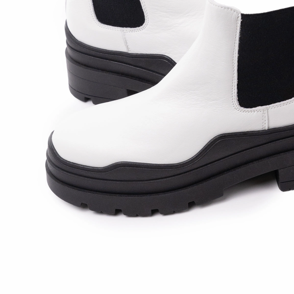 Deauville White Leather