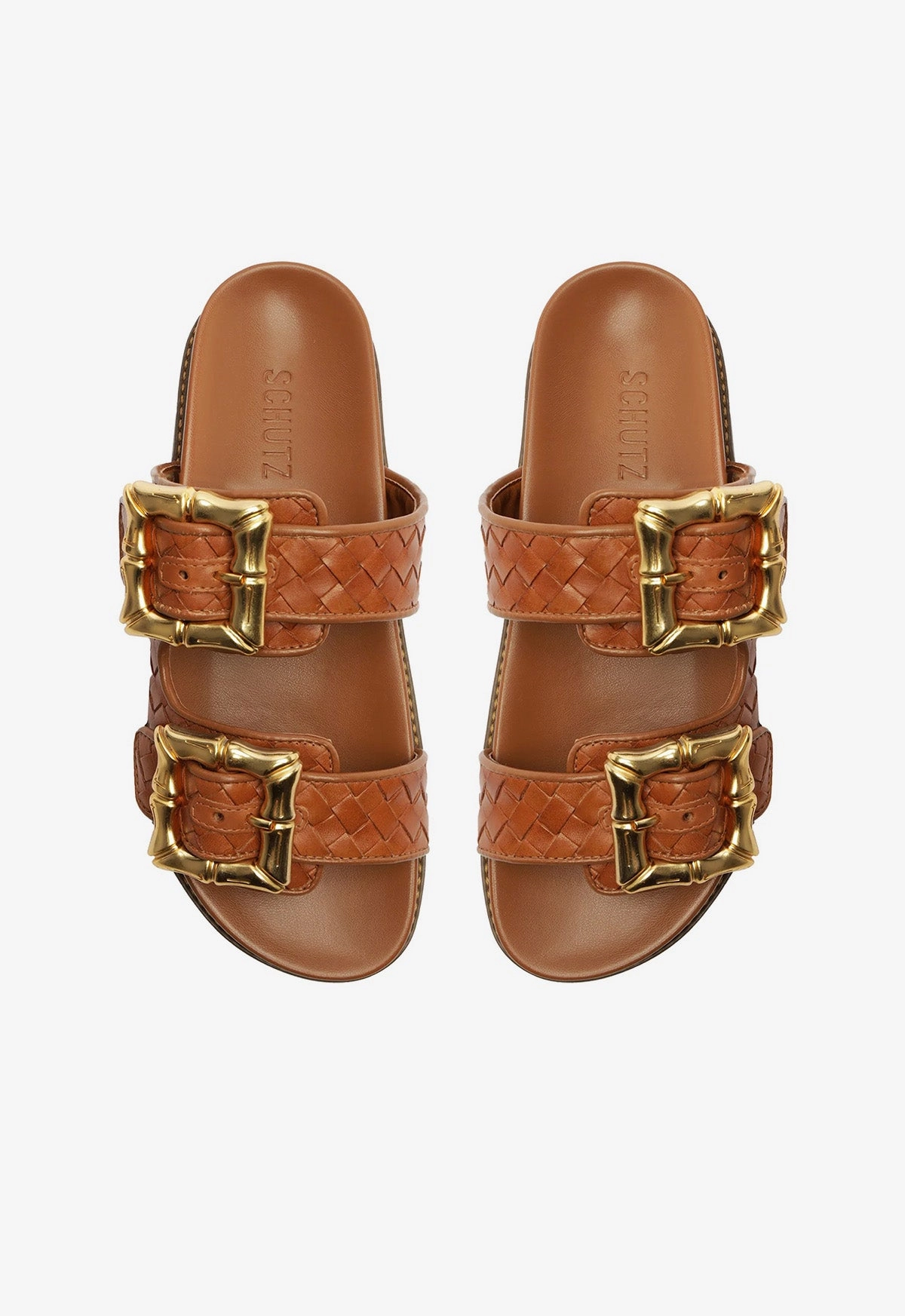 Enola Sporty Woven Leather Sandal