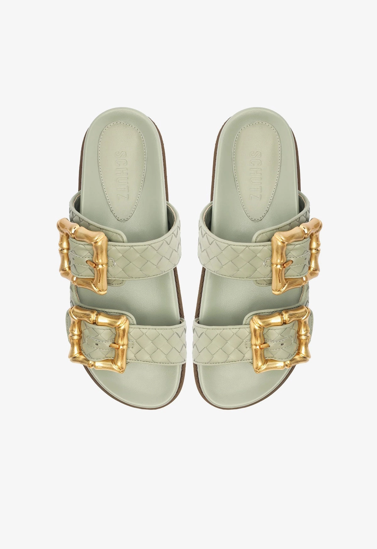 Enola Sporty Woven Leather Sandal