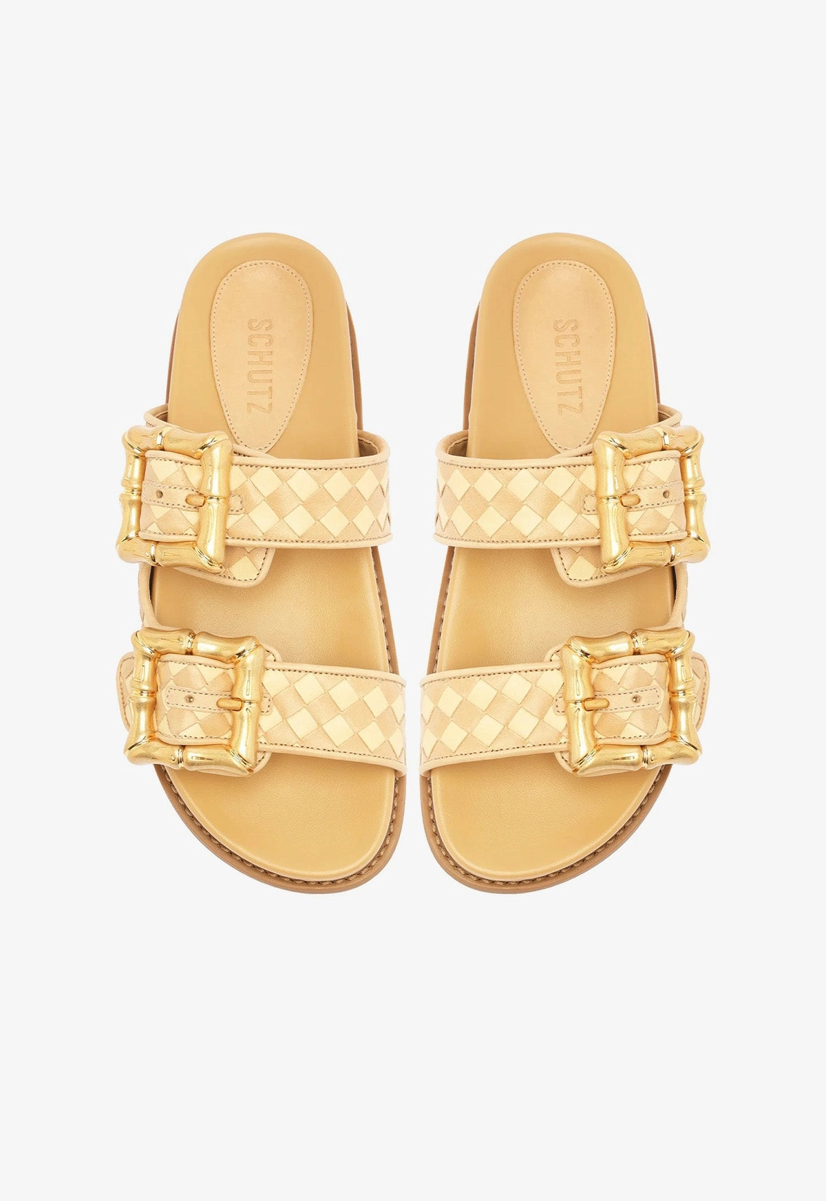 Enola Sporty Woven Leather Sandal