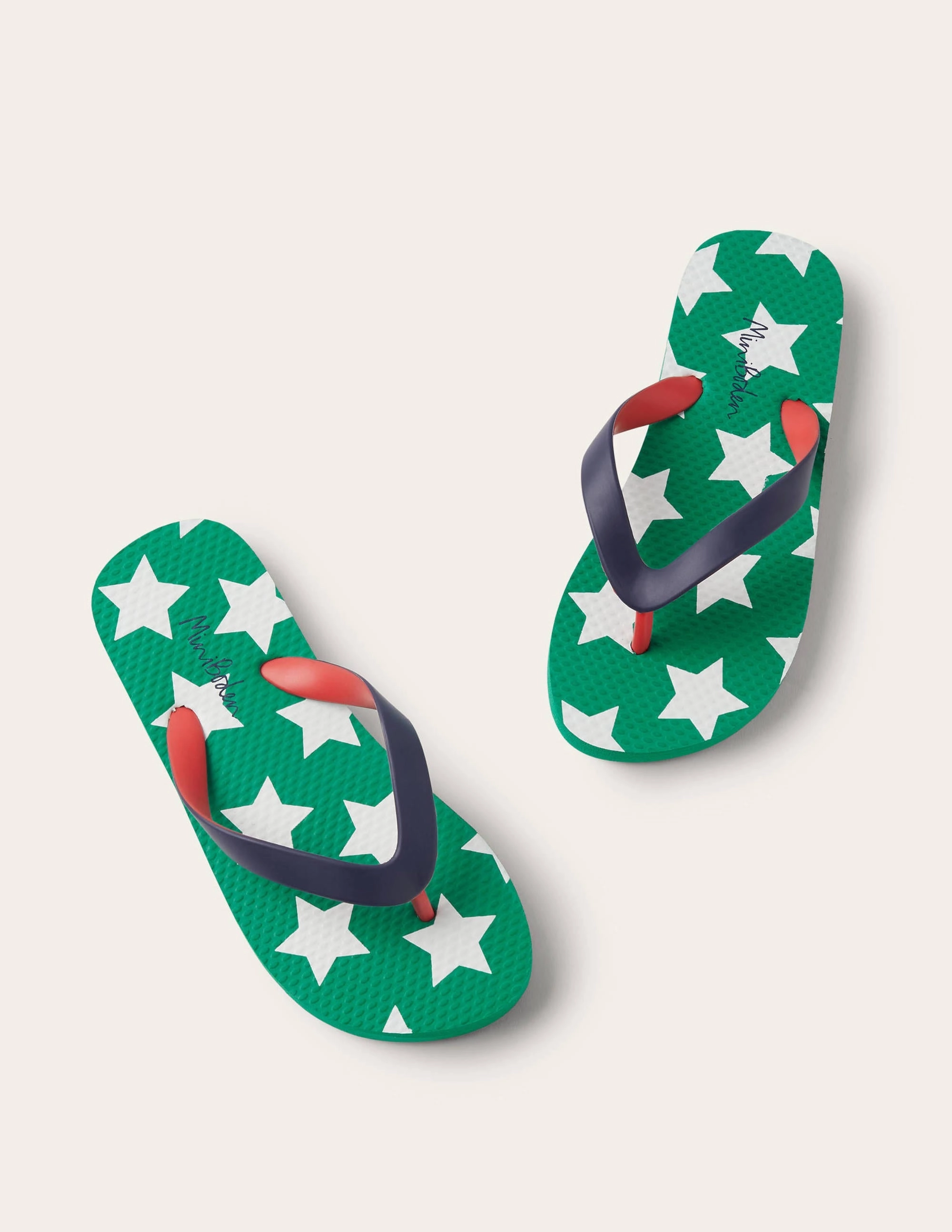 Flip Flops-Green Pepper Star