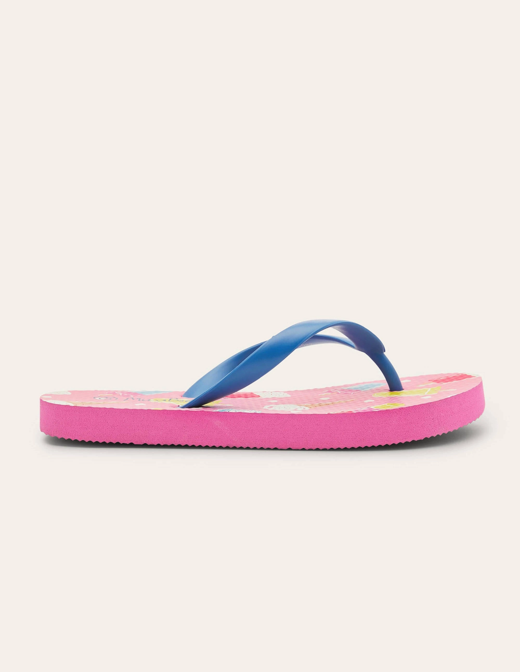 Fun Printed Flip Flops-Multi Ice Creams