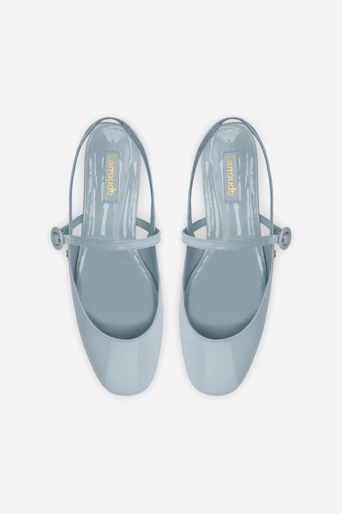 Georgina Ballet Flat In Maya Patent Leather