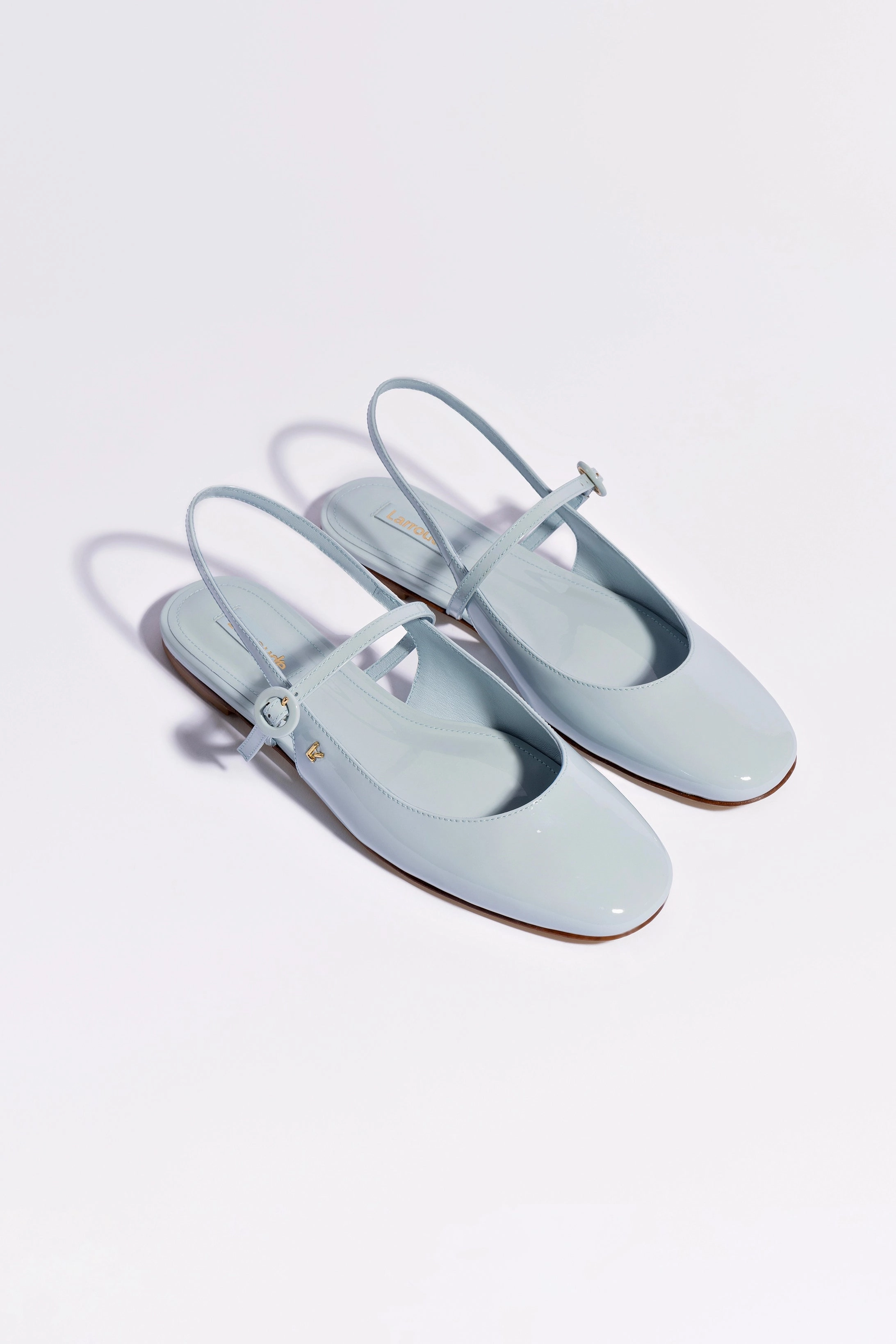 Georgina Ballet Flat In Maya Patent Leather