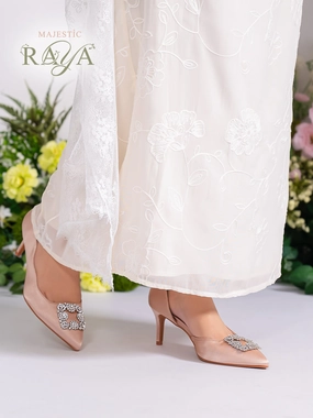 Inara Satin Rhinestone Heels