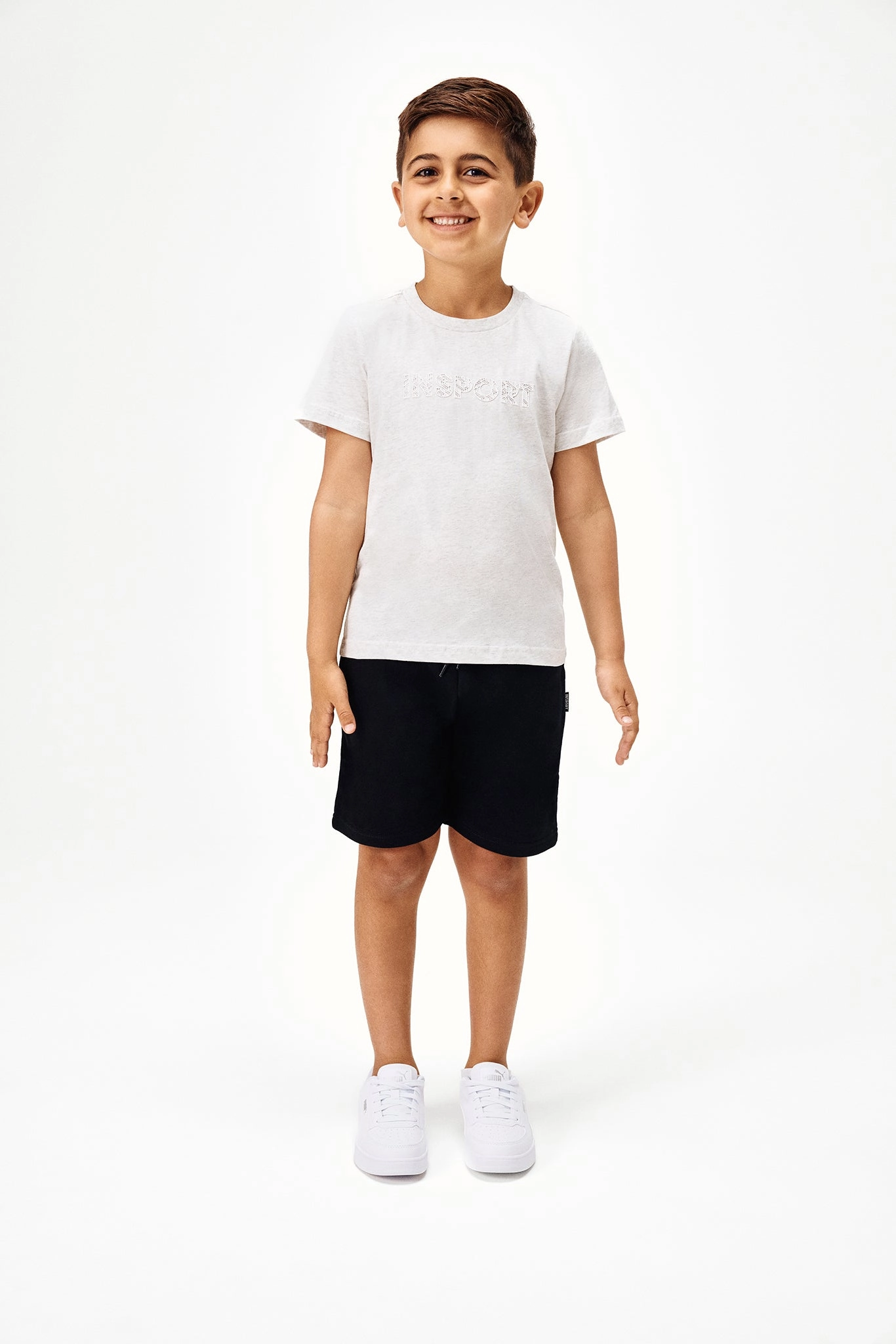 INSPORT KIDS LEVI SNOW MARLE TEE