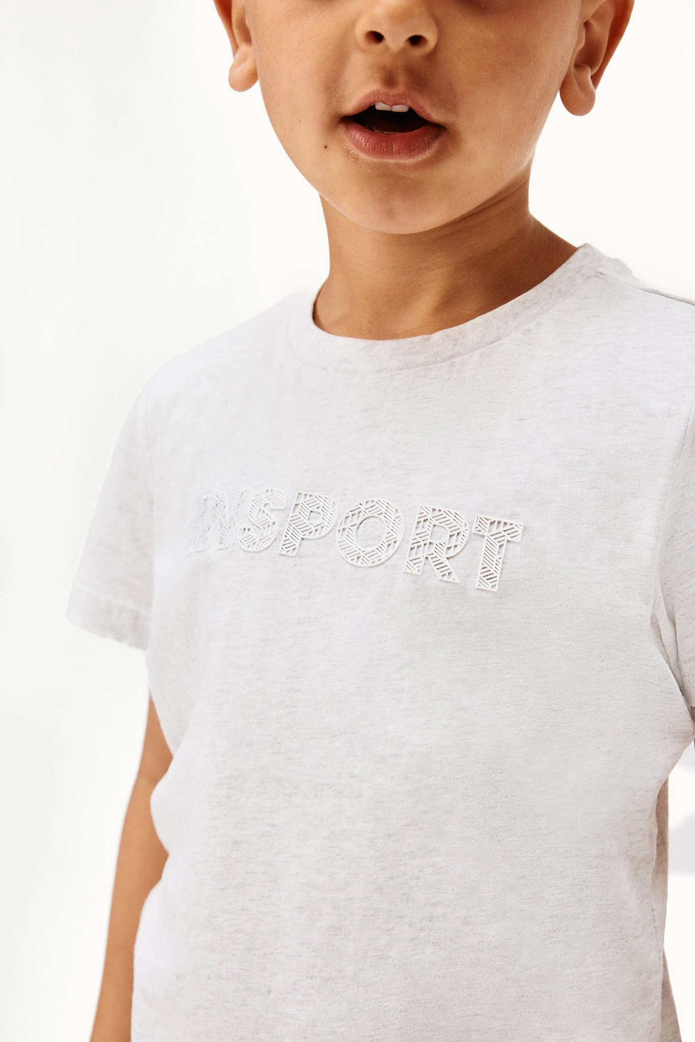 INSPORT KIDS LEVI SNOW MARLE TEE