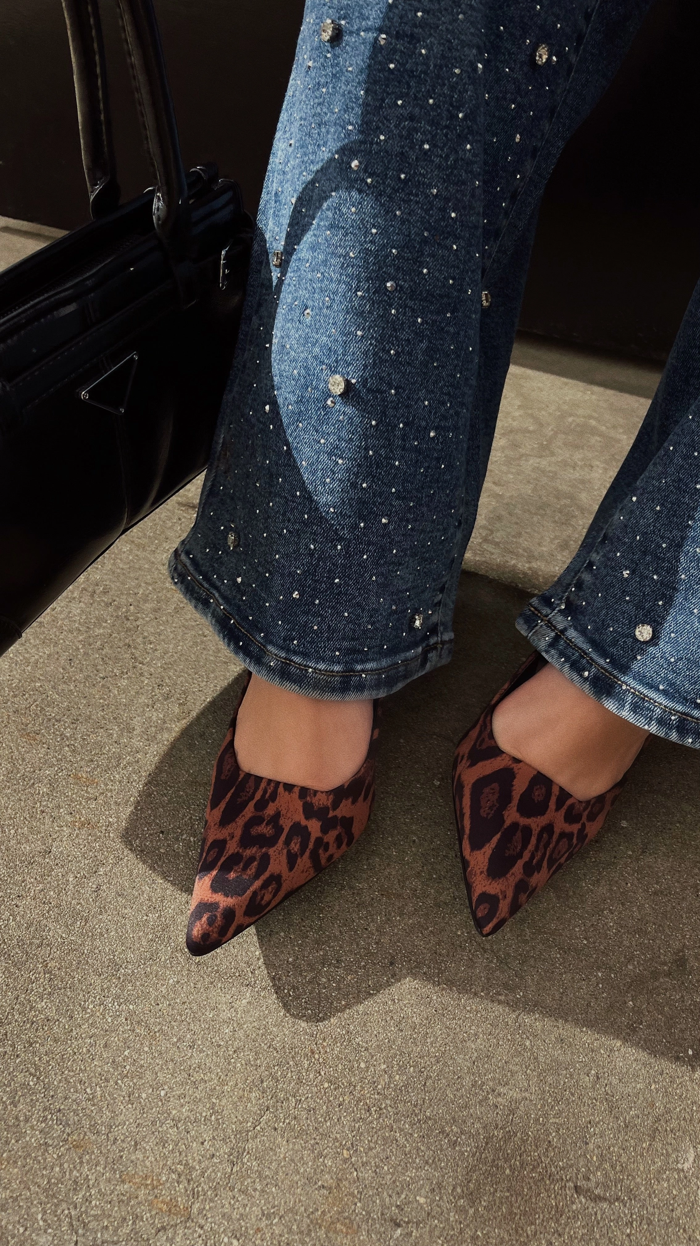Karia Slingback Pumps - Leopard