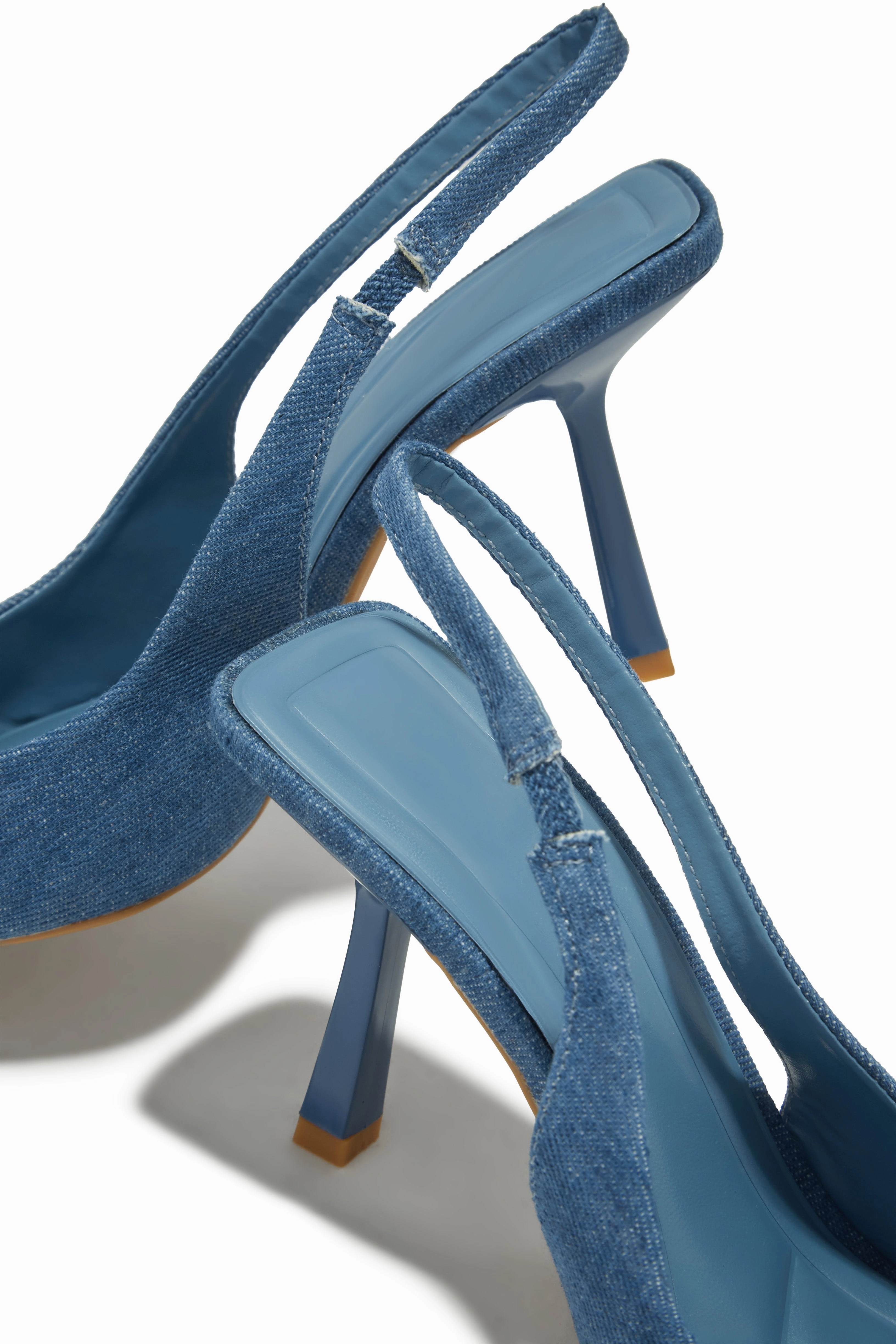 Karianna Slingback Pumps - Denim