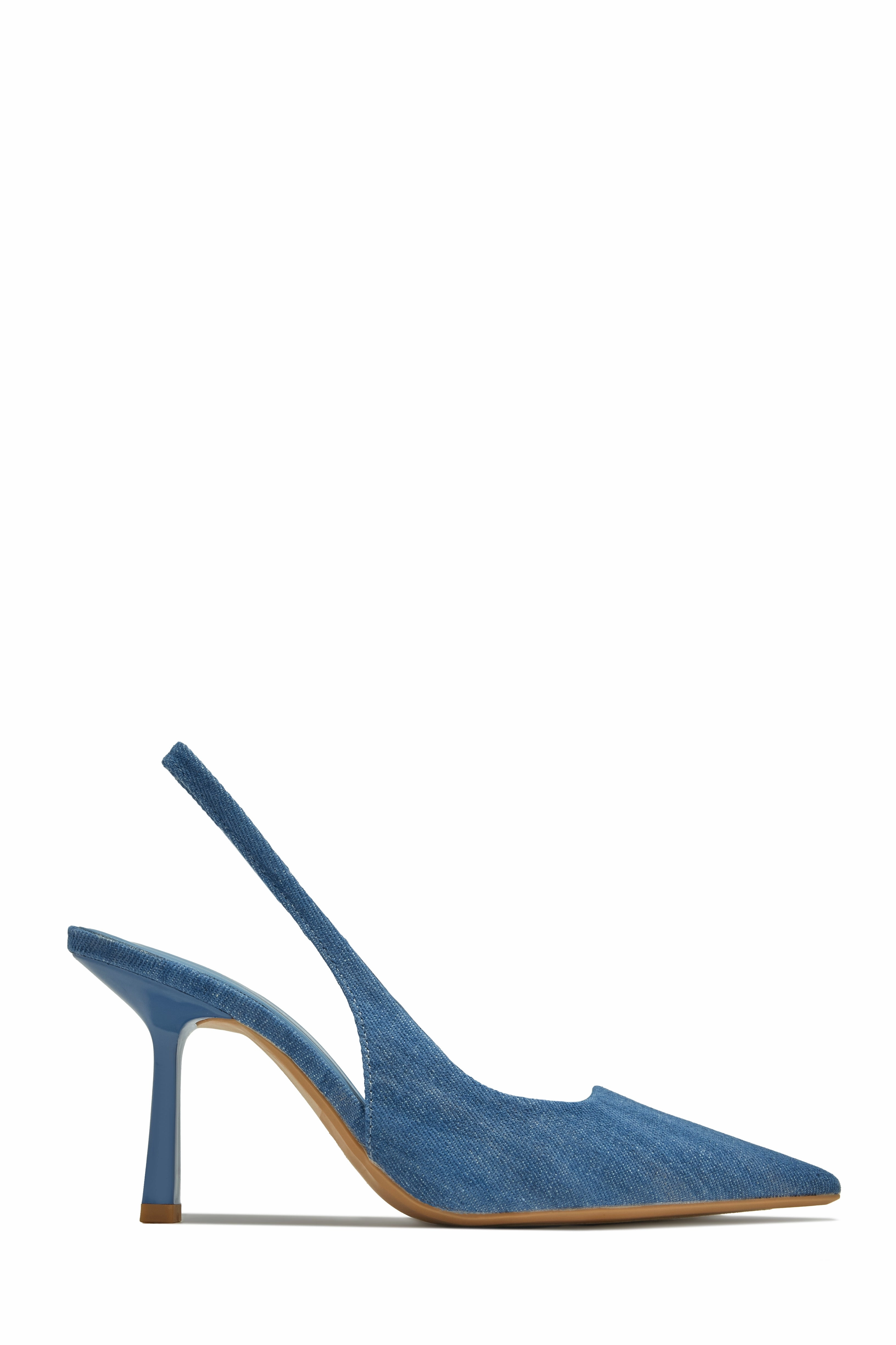 Karianna Slingback Pumps - Denim