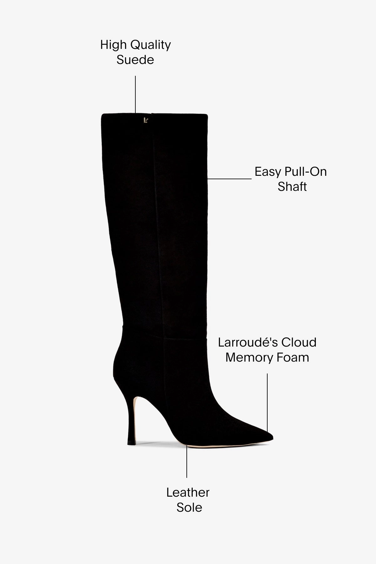 Kate Boot In Black Suede