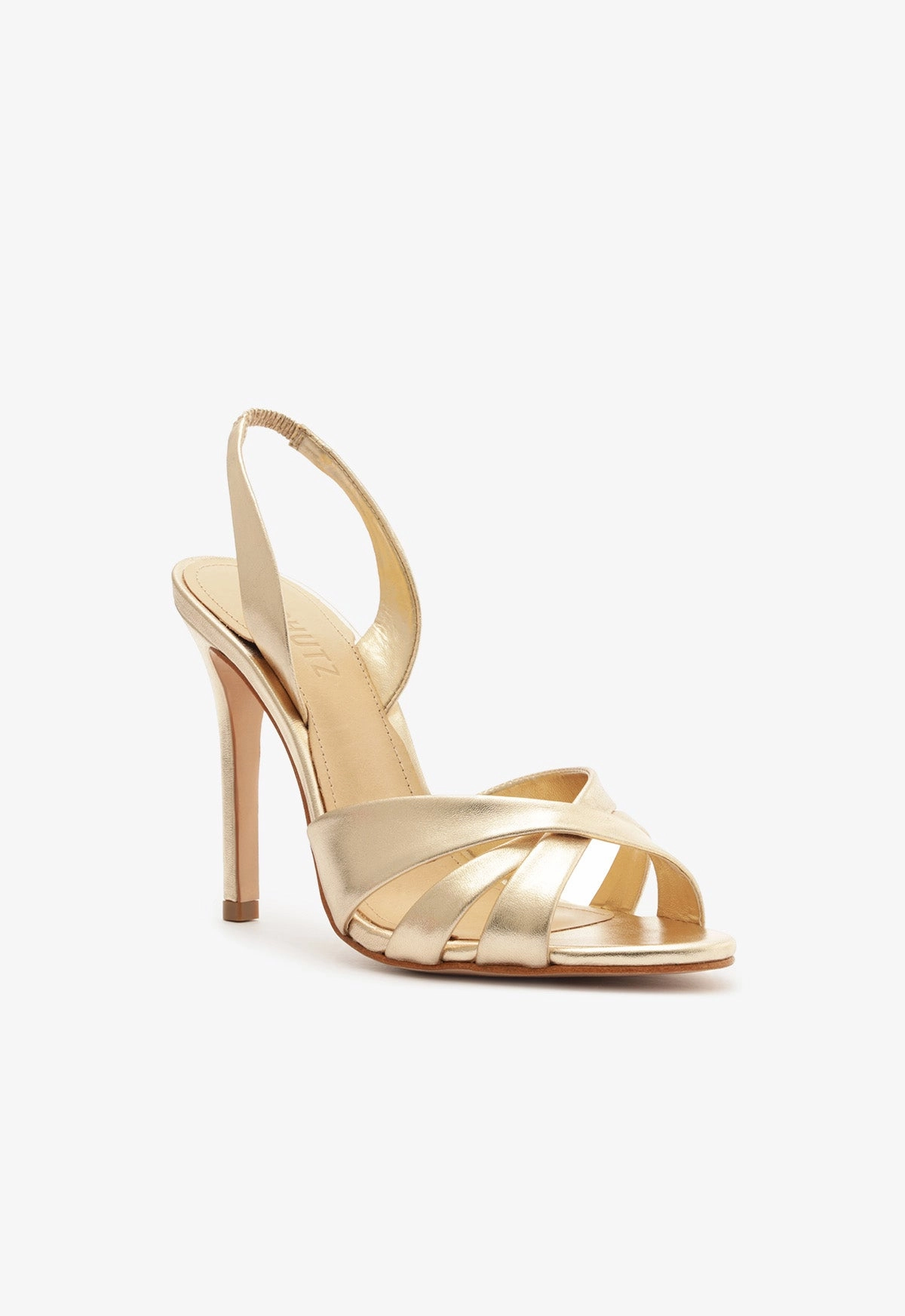 Keefa Sling Metallic Leather Sandal