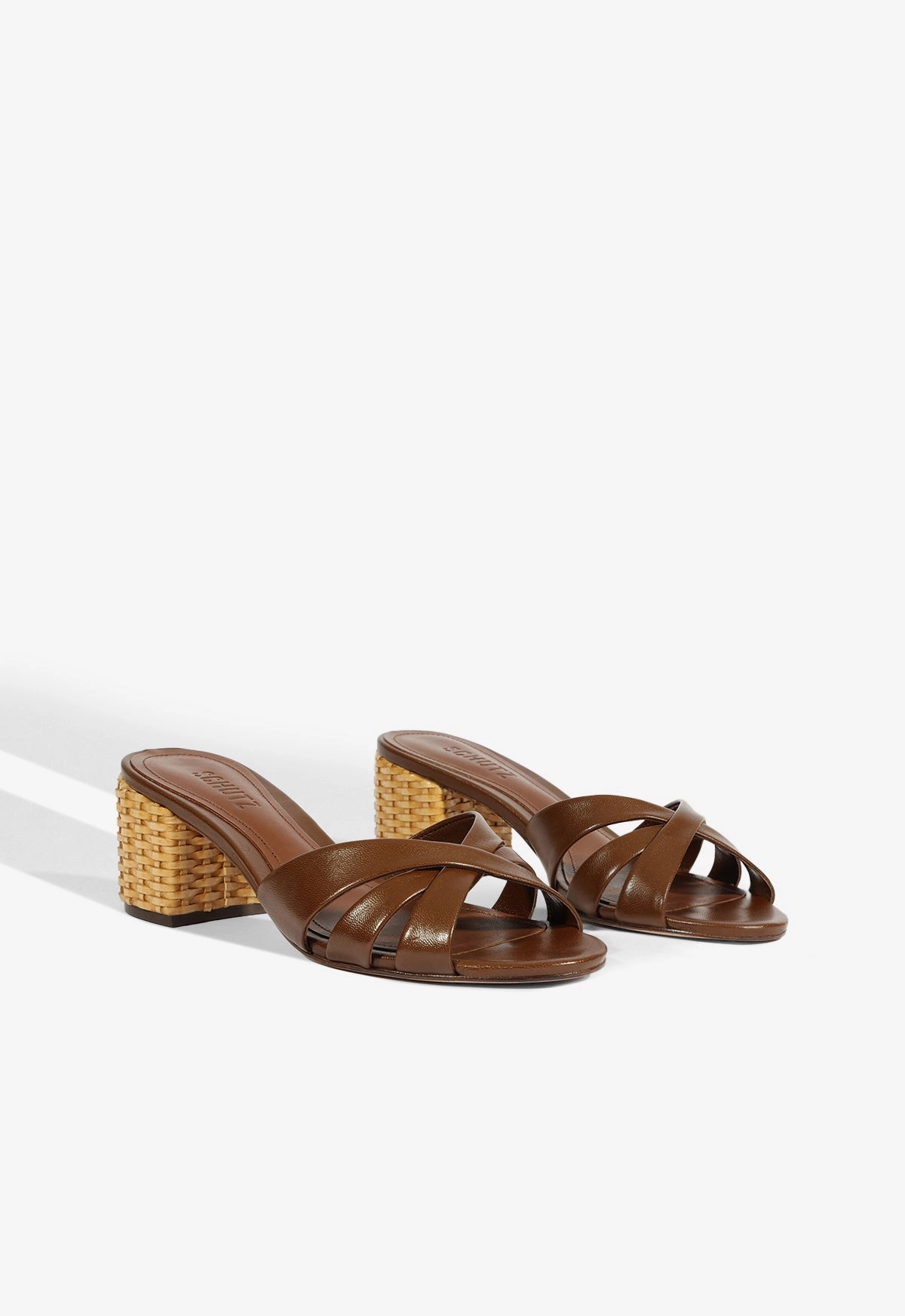 Keefa Straw Mule Sandal