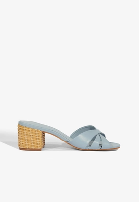 Keefa Straw Mule Sandal
