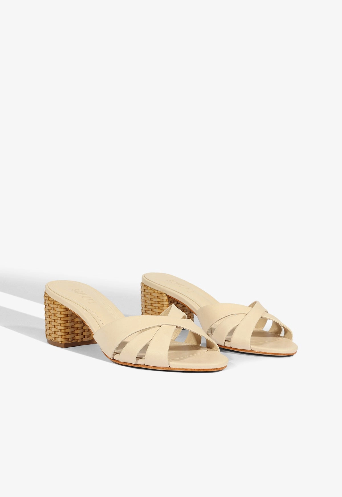Keefa Straw Mule Sandal