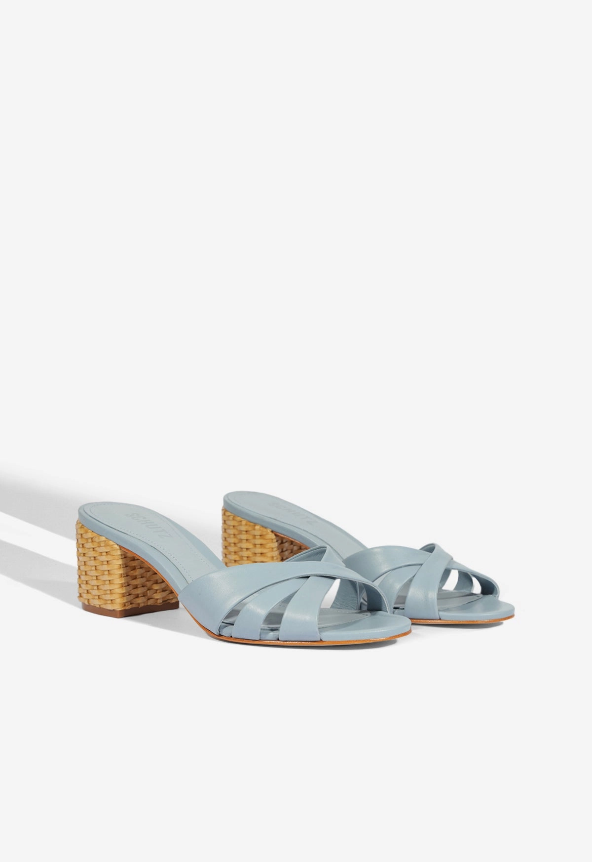 Keefa Straw Mule Sandal