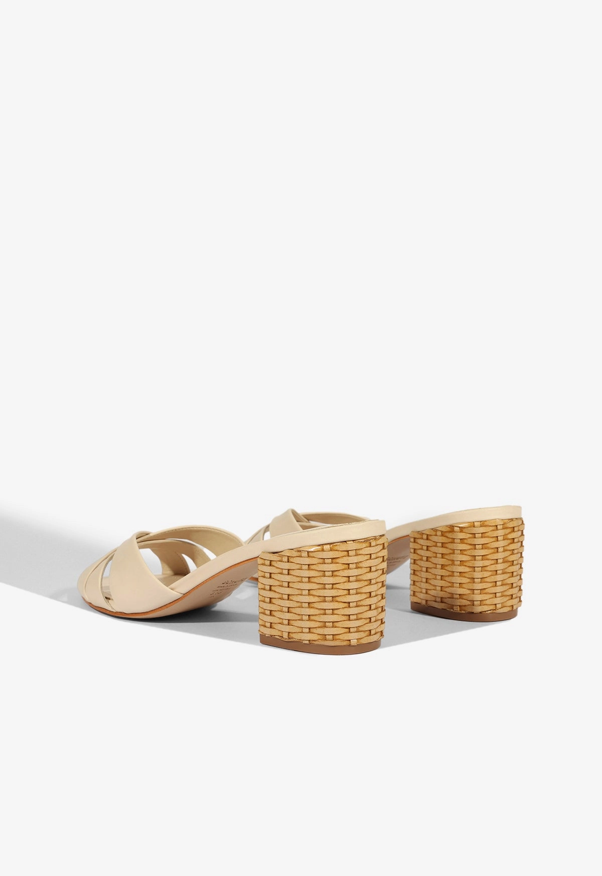 Keefa Straw Mule Sandal