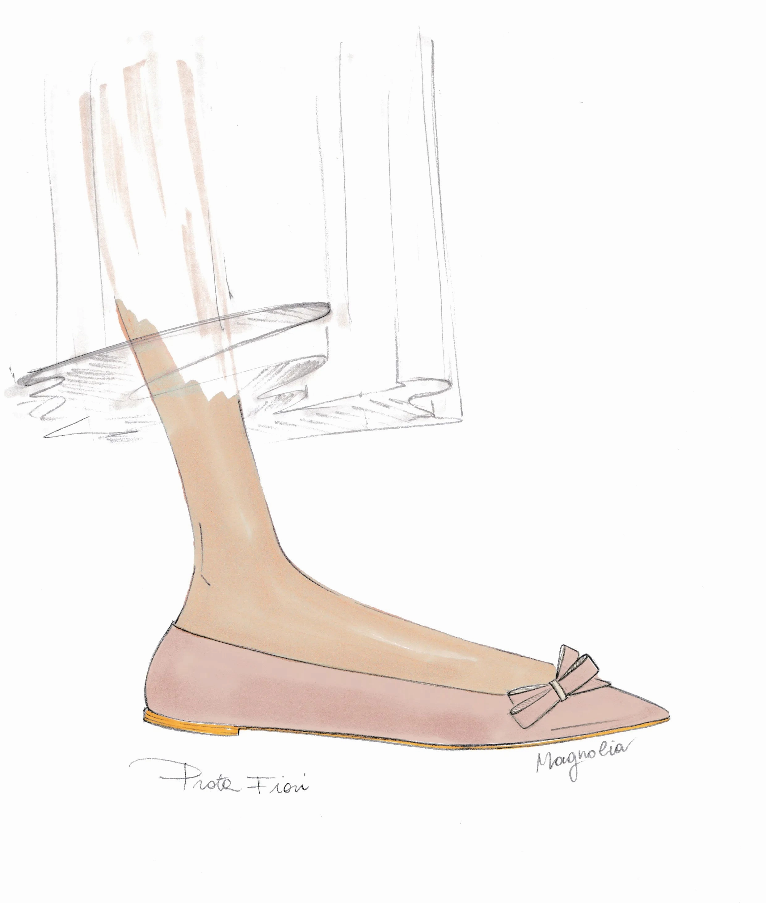 MAGNOLIA BLUSH BALLERINA