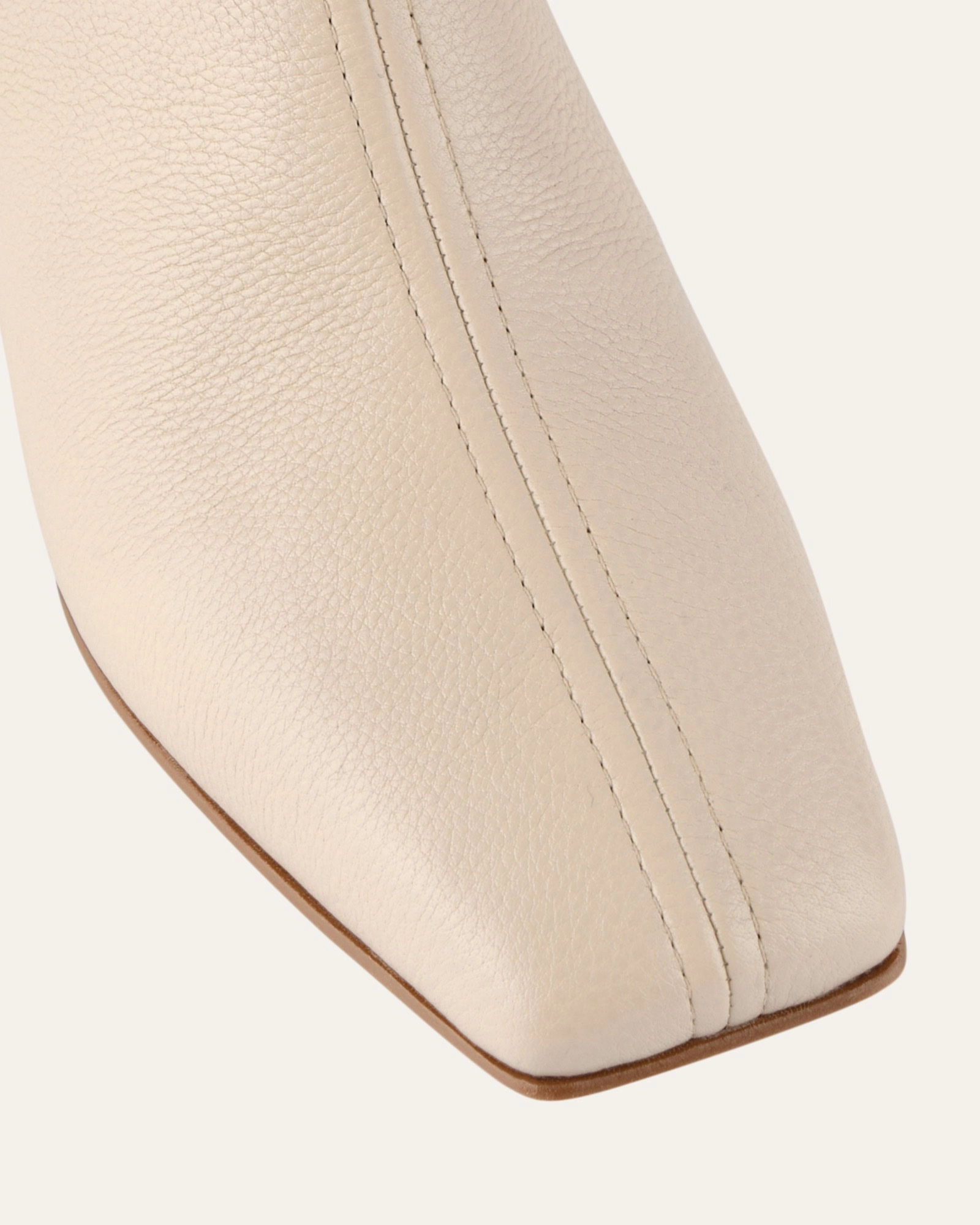 NORI MID ANKLE BOOTS SAND LEATHER